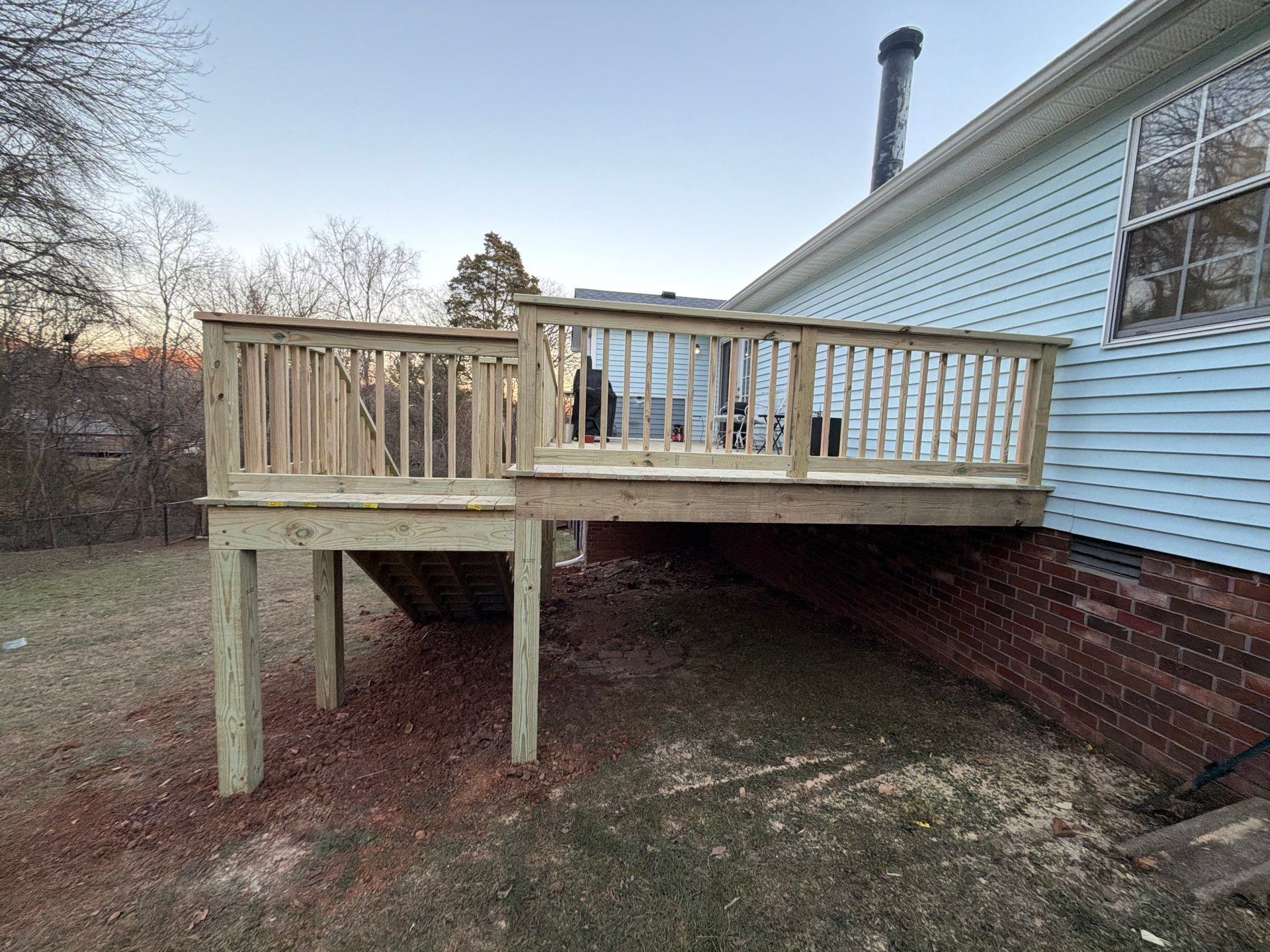 Deck Build in Nashville by Music City Improvements