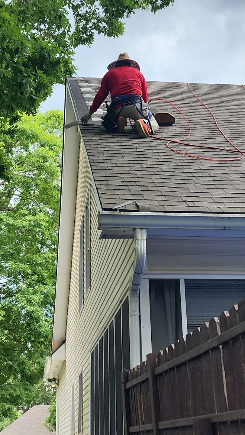 Residential Roofing Installation using Owens Corning Oakridge- Driftwood by Indigo State Roofing