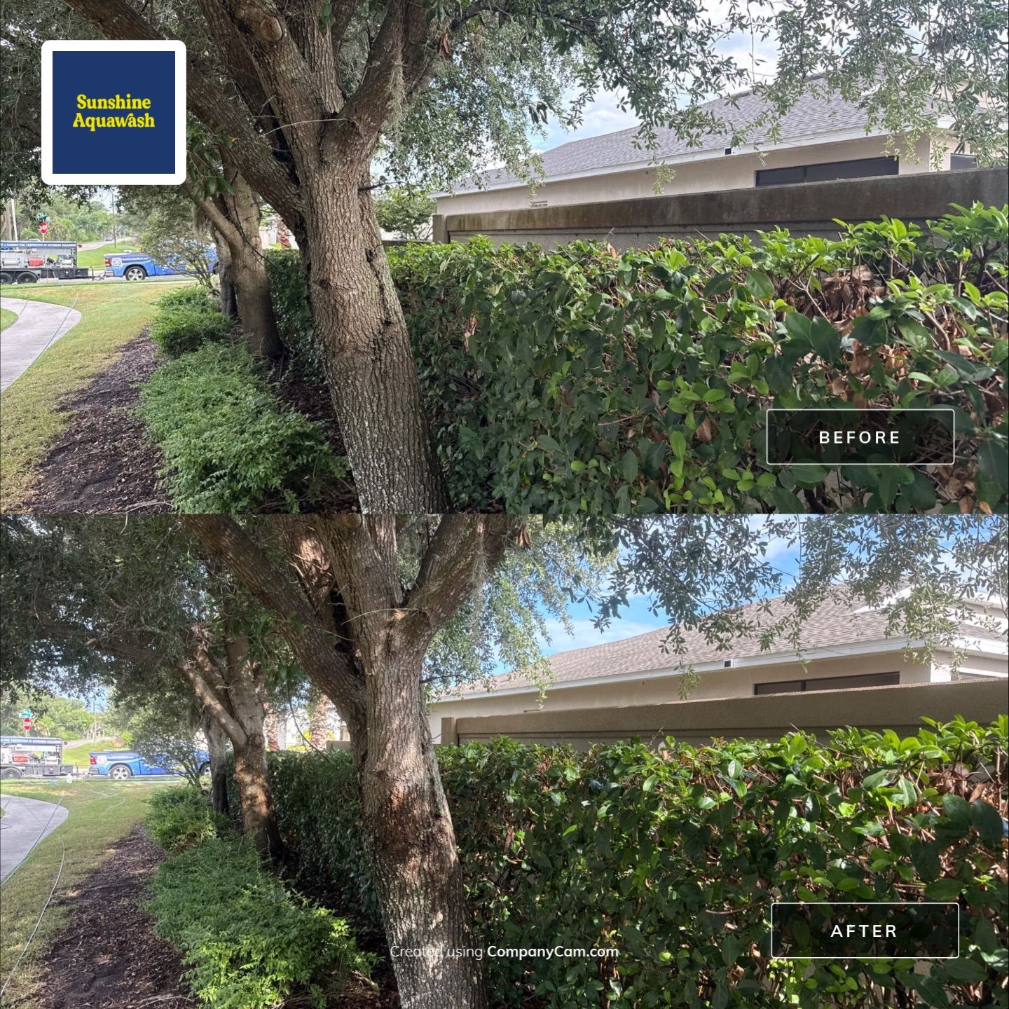 HOA Perimeter Wall & Monument Sign Cleaning – Willow Walk, Palmetto, FL 34221 by Sunshine AquaWash