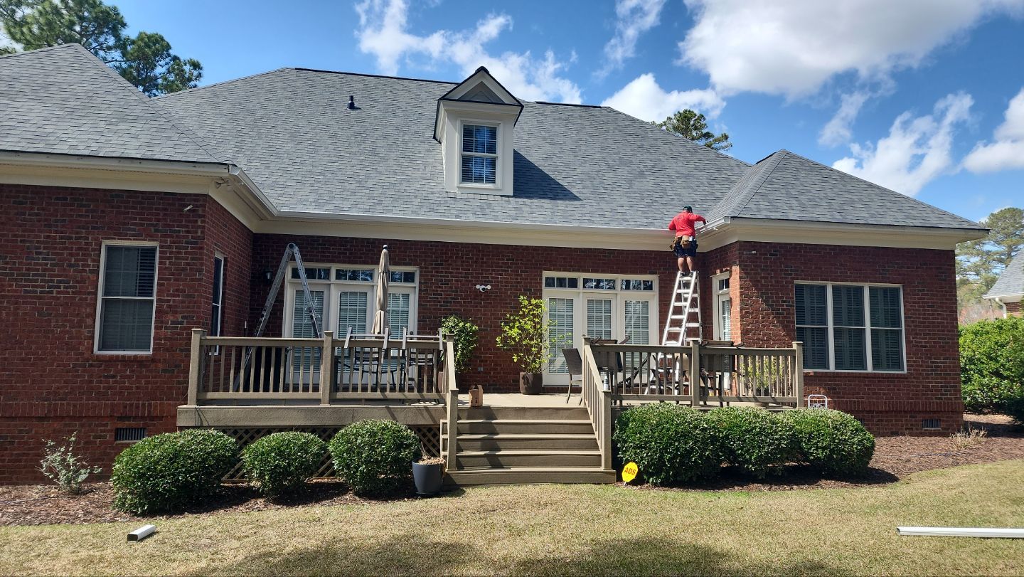 Residential Roofing Installation using Owens Corning Duration Estate Gray by Indigo State Roofing