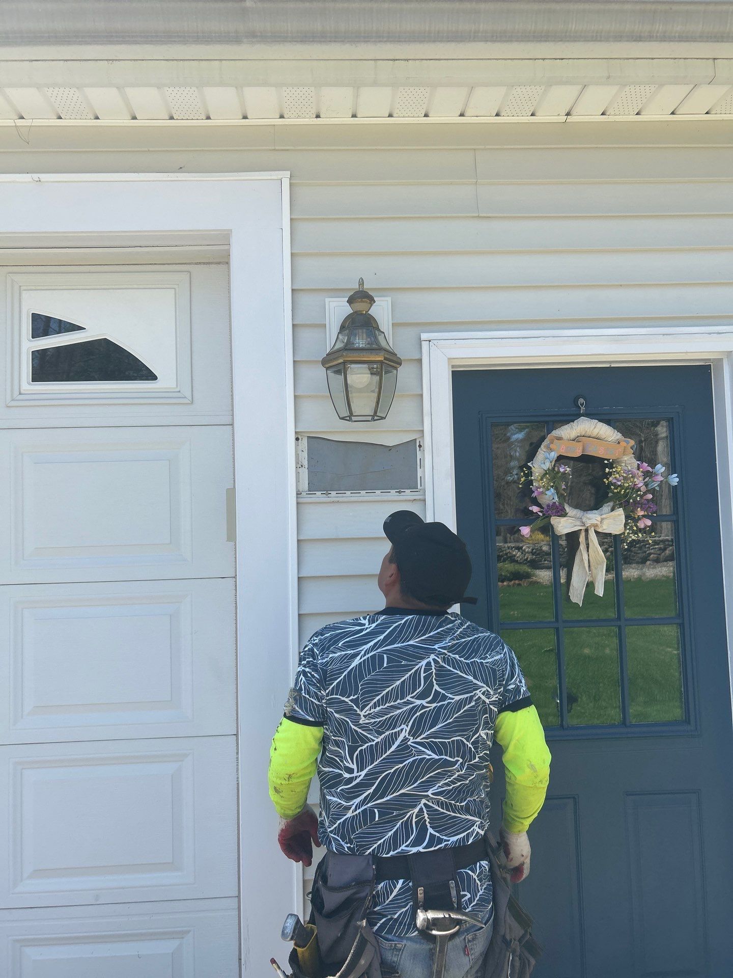 Vinyl Siding Repair with Spot Replacement by Mighty Dog Roofing of Greater Middlesex County