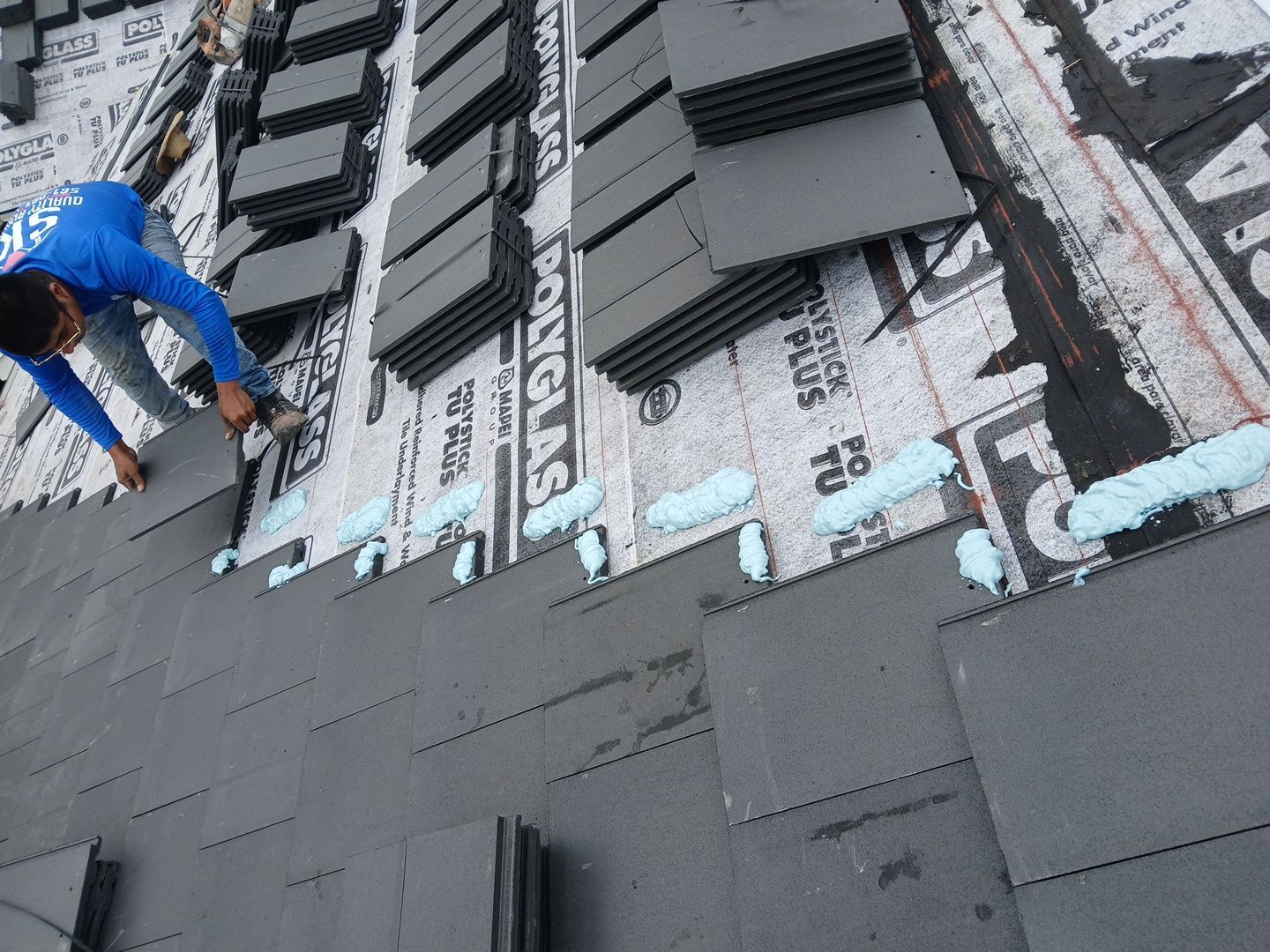 Residential Roofing Installation using WestLake Roofing Tile by BLUES BROTHERS CONSTRUCTION CORP