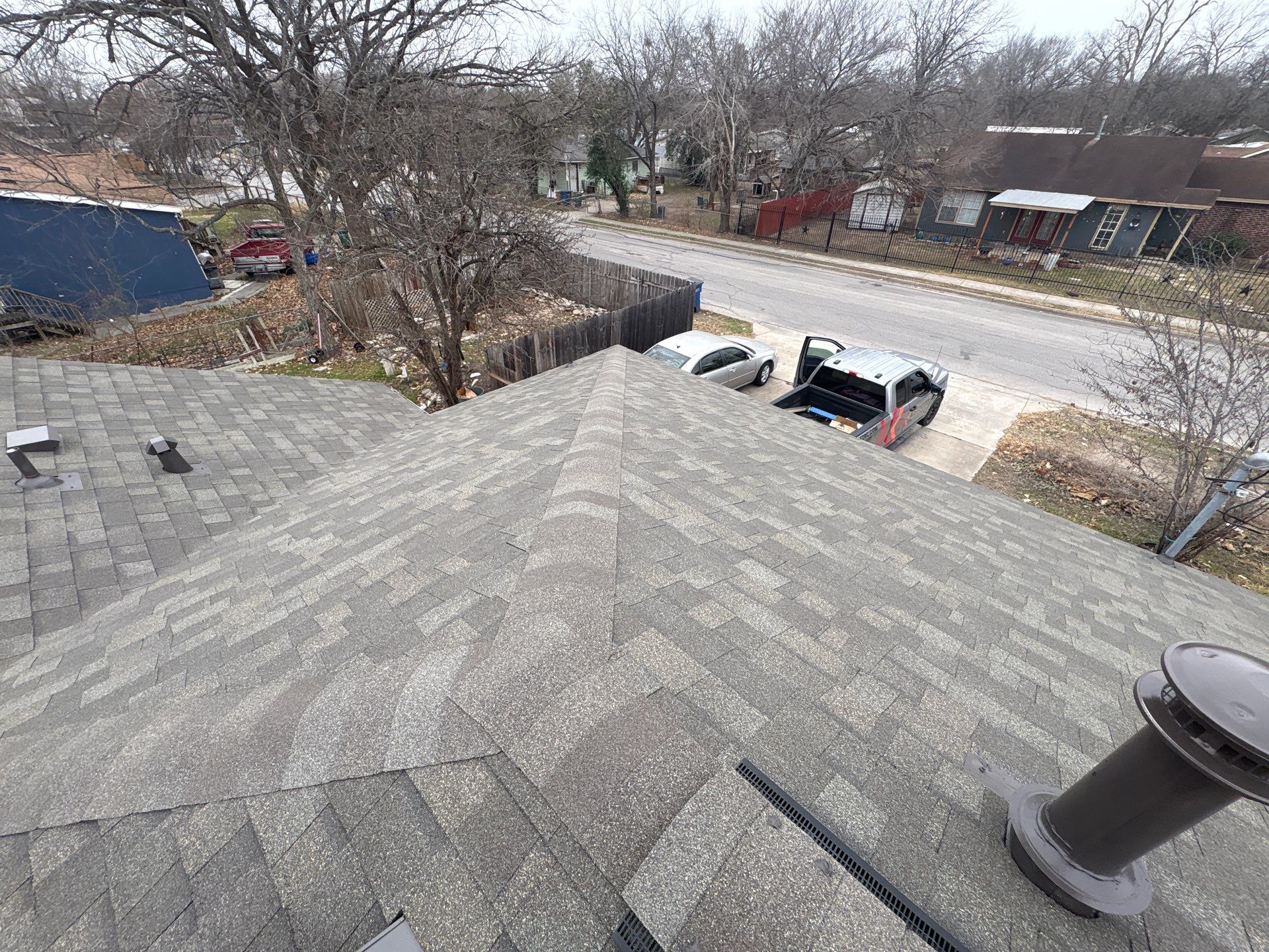 Roof Replacement in Austin, TX | Owens Corning Driftwood Shingles by Kstylez Roofing & Construction