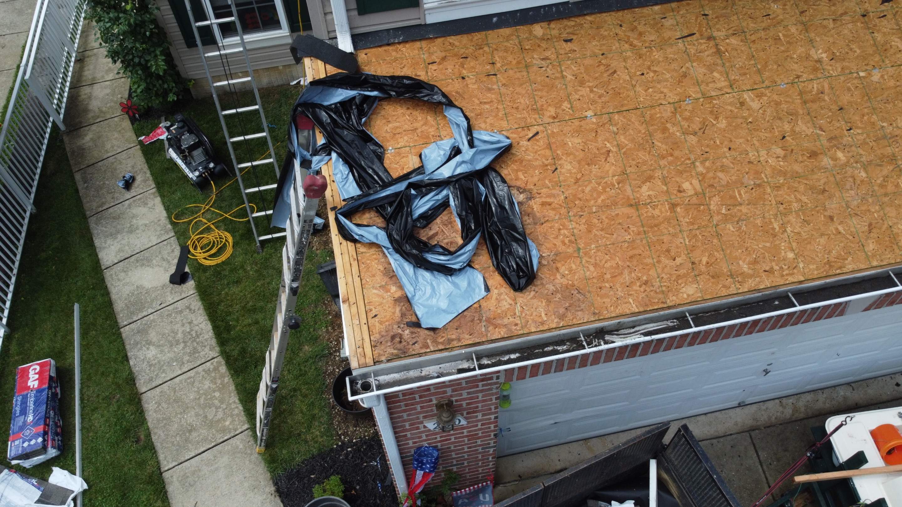 Residential Roofing Installation using GAF Timberline HDZ by Matter Roofing & Construction