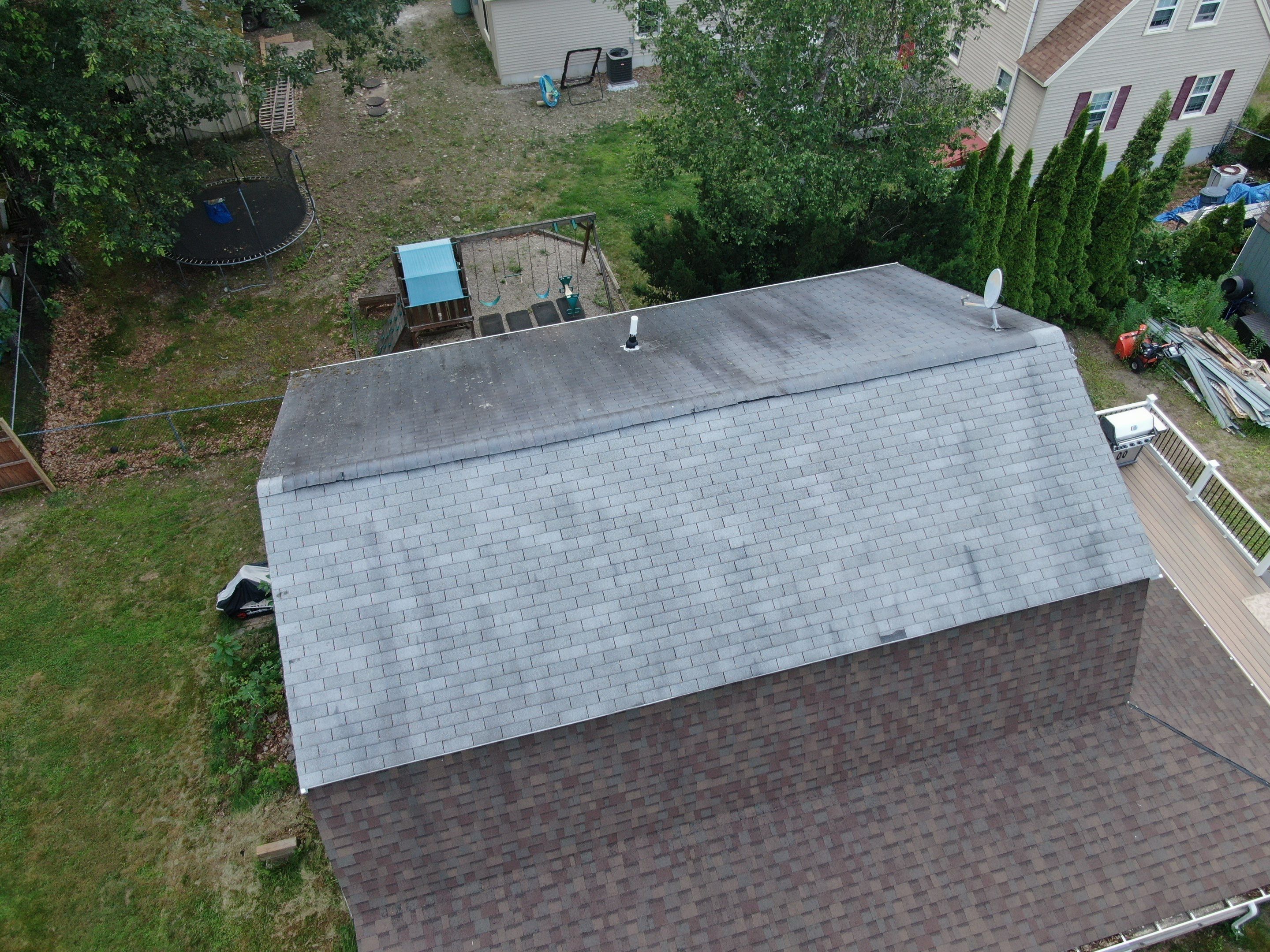 Full Roof Replacement & Farmers Porch Restoration – Asphalt + Standing Seam Metal by Mighty Dog Roofing of Greater Middlesex County