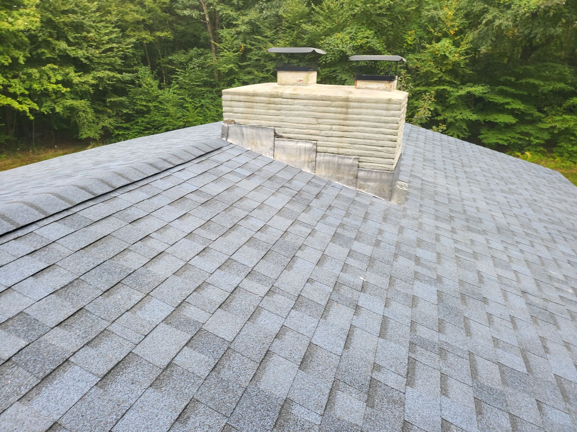 Commercial Roofing Installation using Owens Corning TruDefinition Duration AR - Harbor Blue by A Plus Exterior