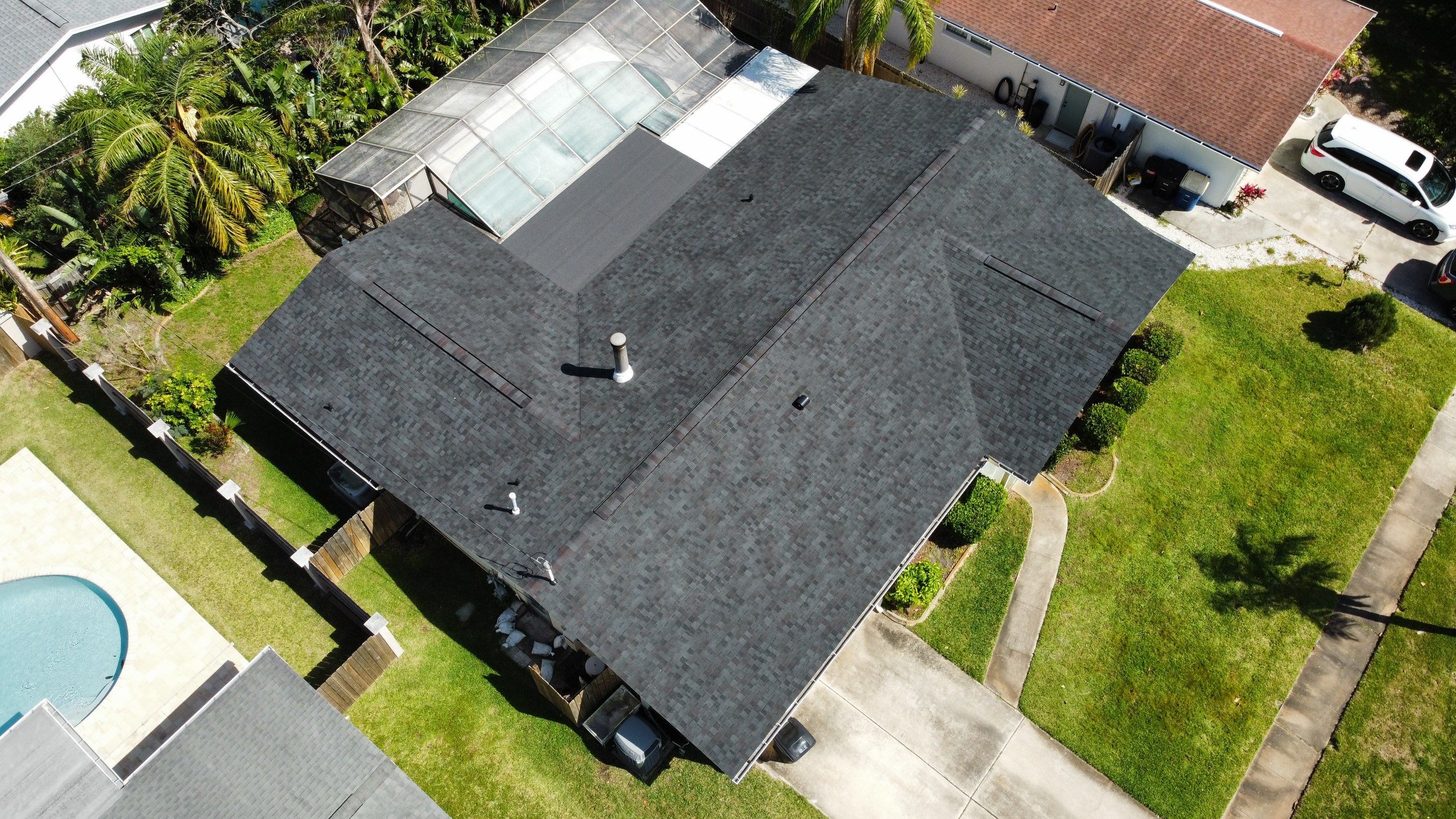 Roof replacement in Clearwater, FL. by Steadfast Roofing