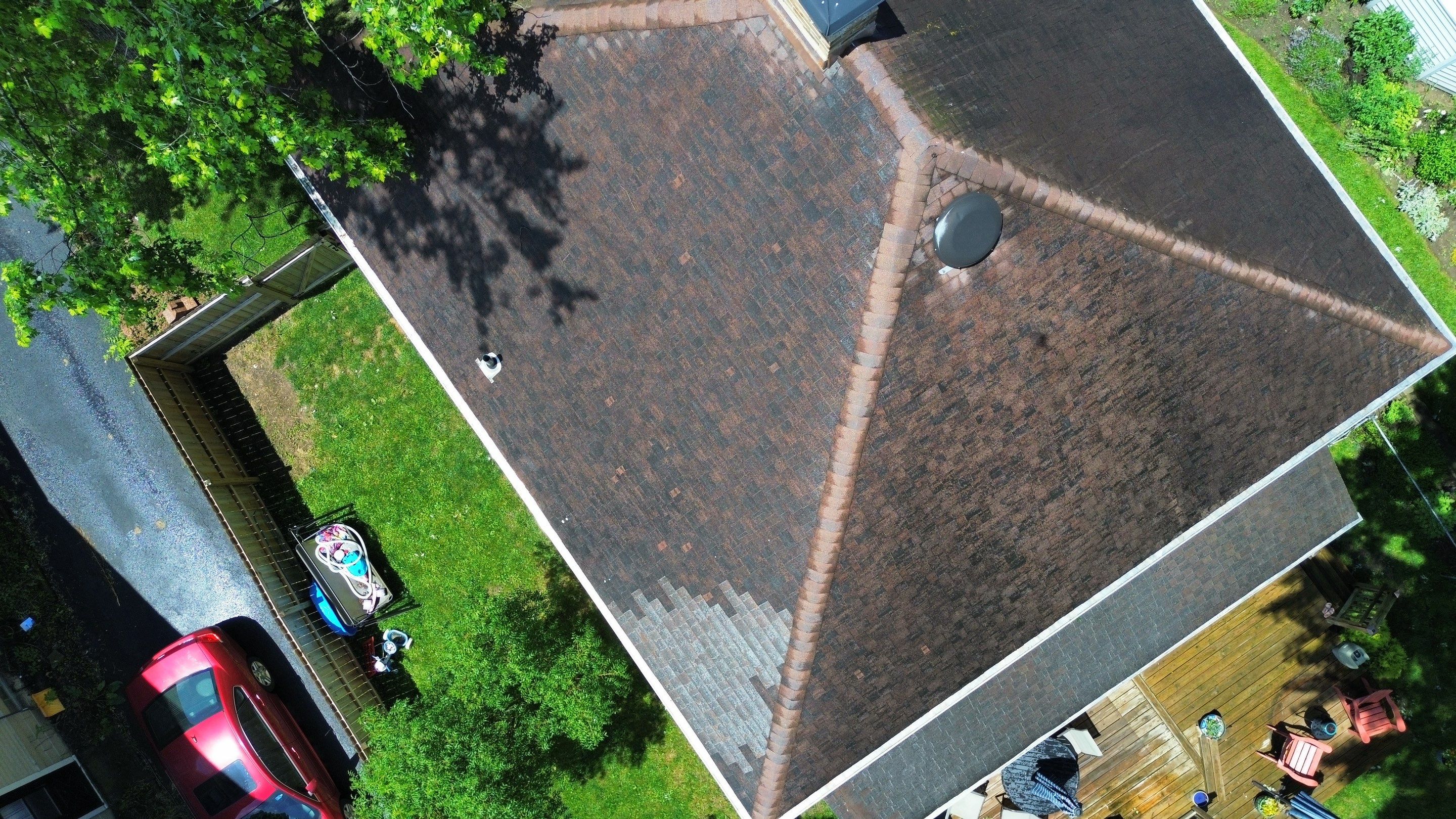 Residential Roofing Installation using Timberline UHDZ Shingles - Appalachian Sky by RoofX 