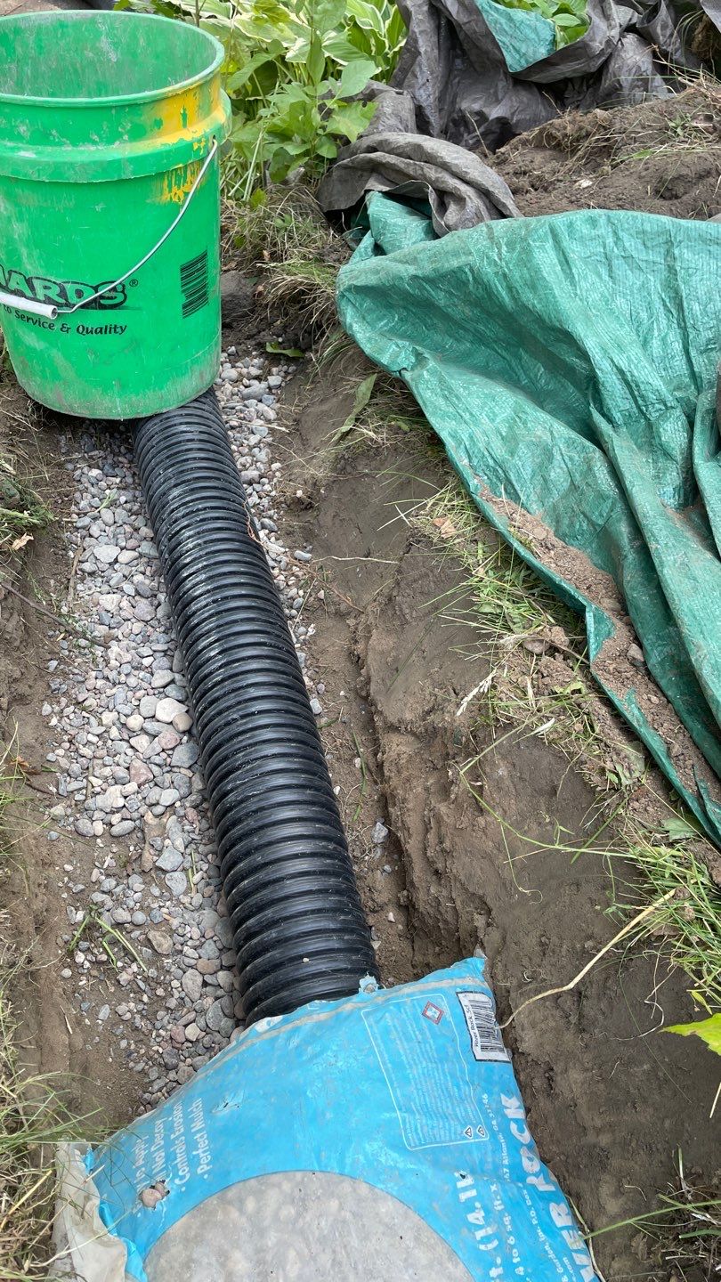 Tara’s Corner Drainage Fix by Waterproofing Northeast