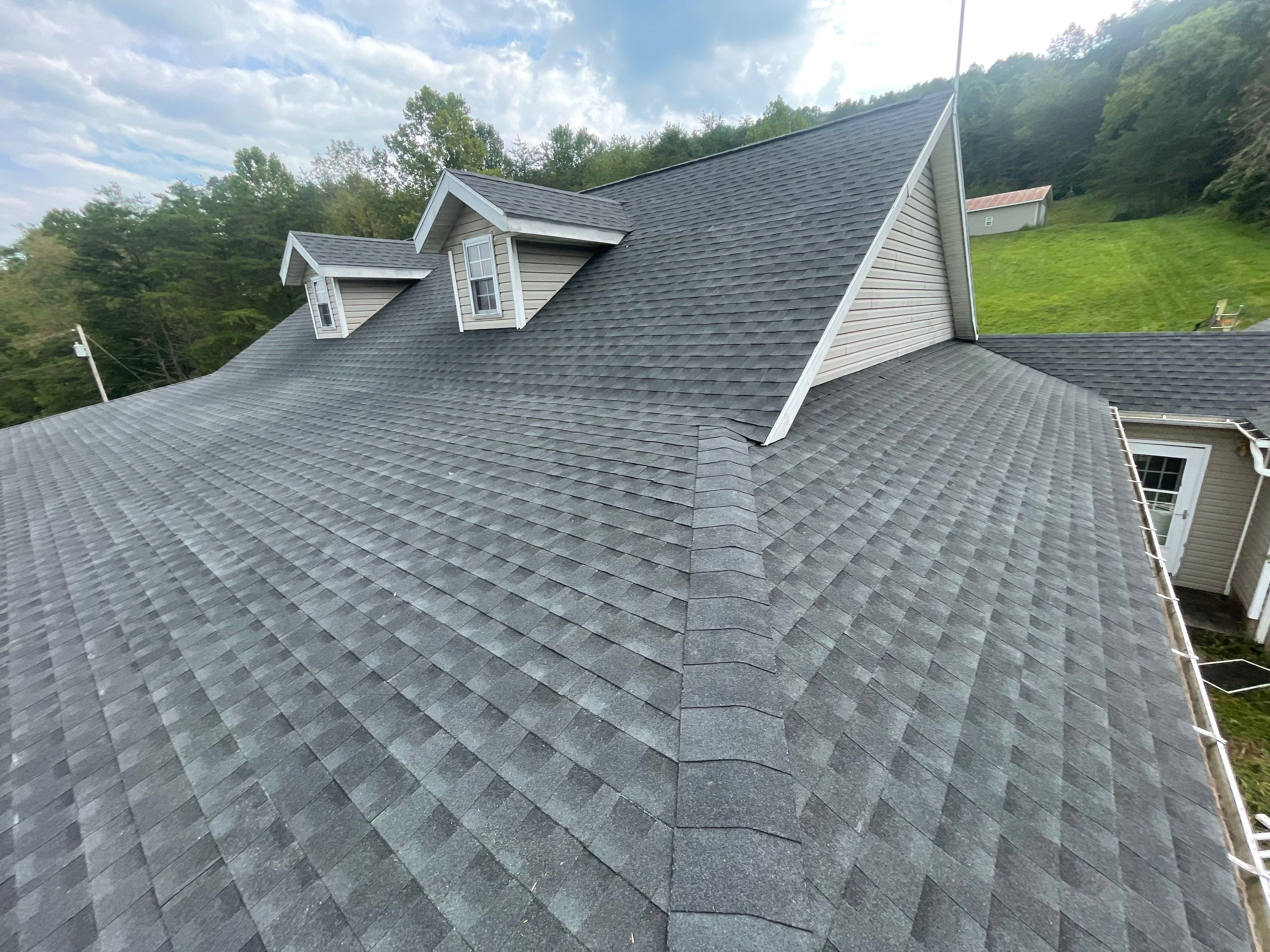 Residential Roofing Installation using GAF Timberline HDZ by Rainstoppers Roofing
