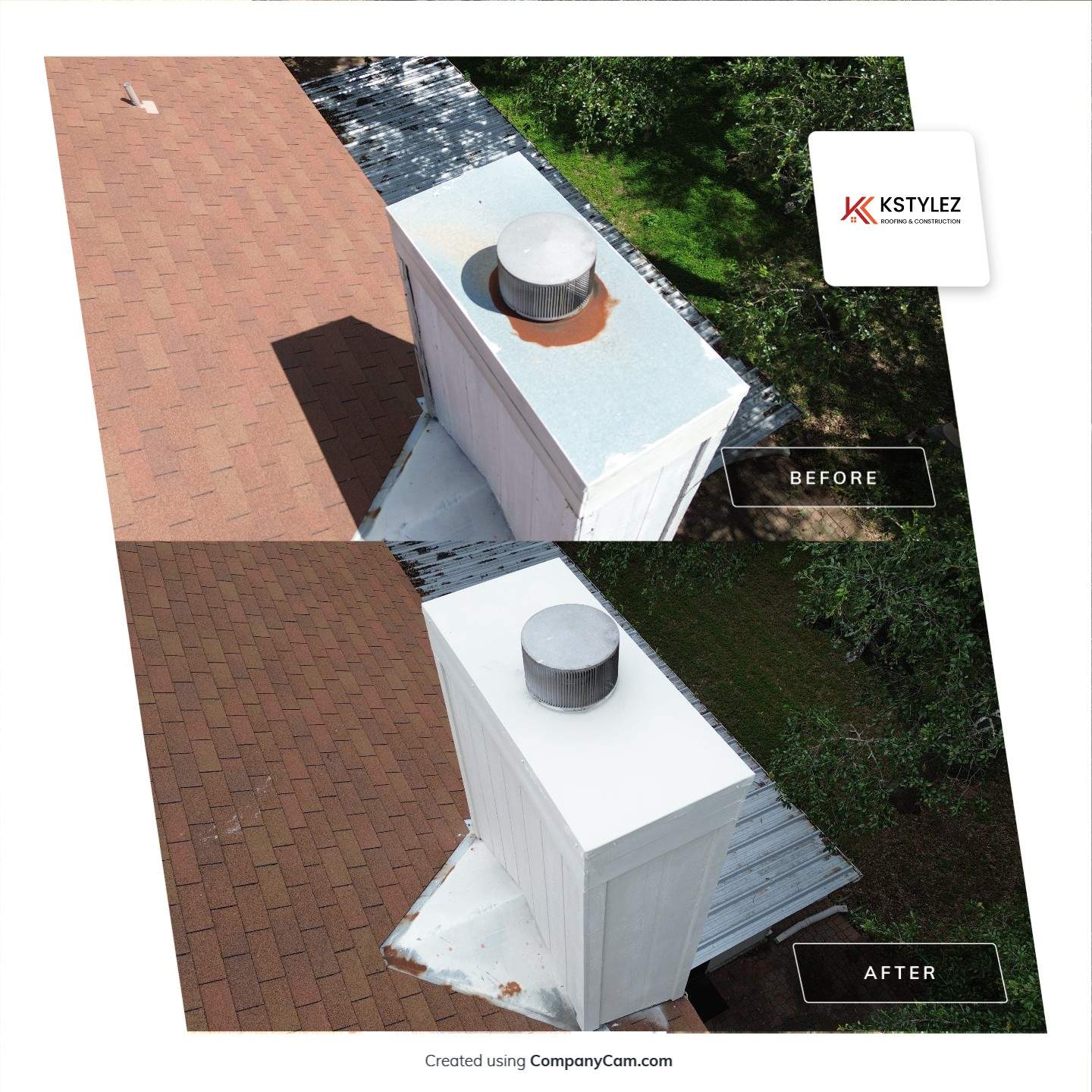 Chimney Repair & Exterior Wood Replacement | Austin, TX by Kstylez Roofing & Construction