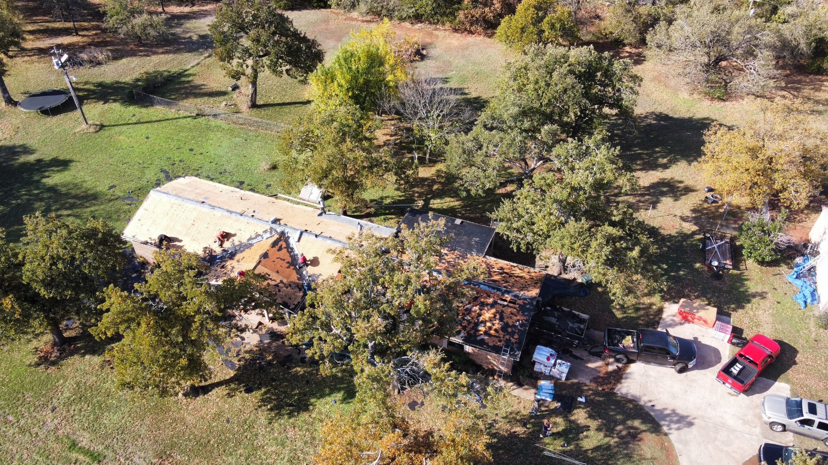 Residential Roofing Installation using GAF Natural Shadow  by A & H Roofing and Contracting