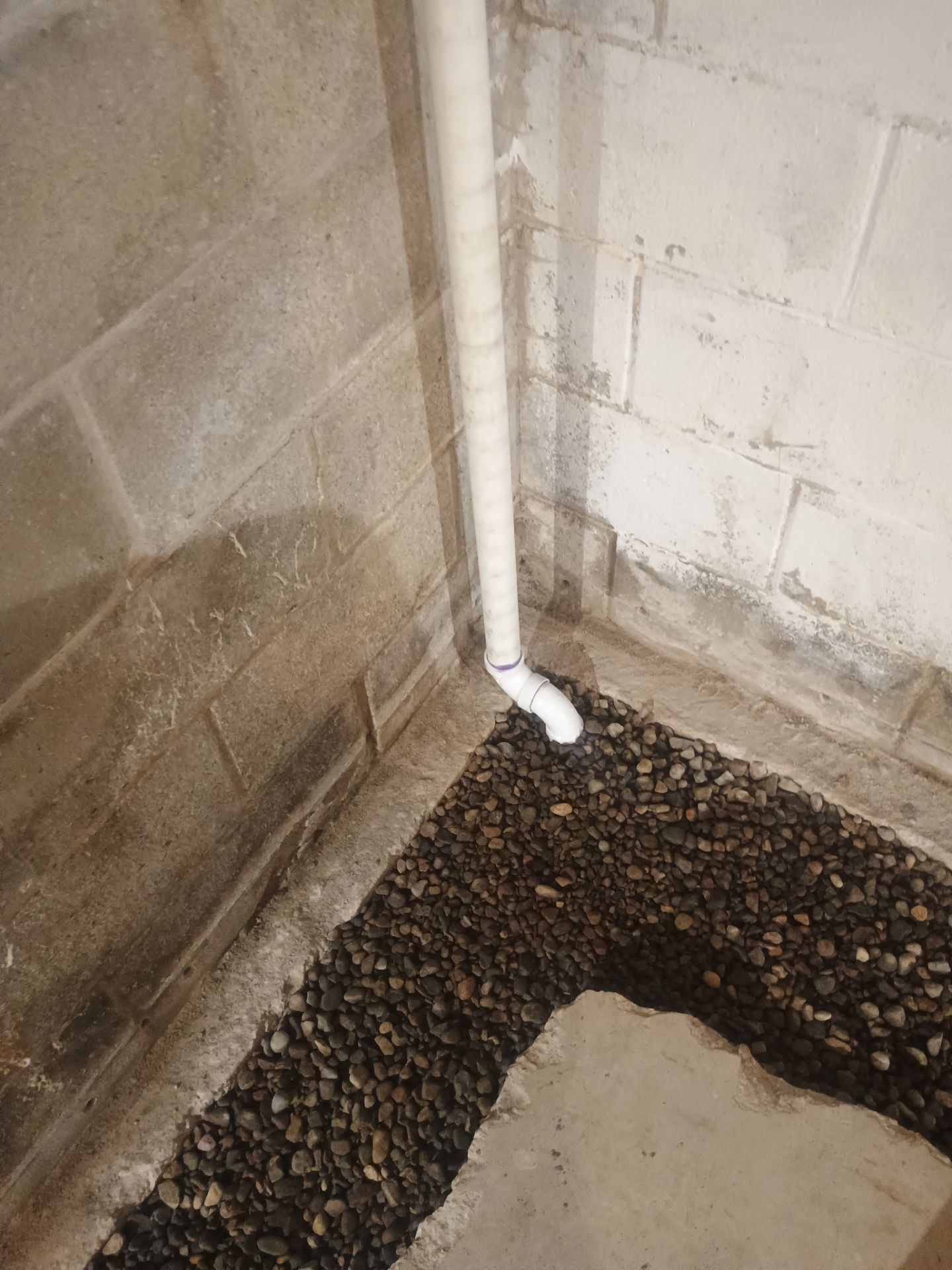 Interior Drain Tile Installation near Columbia Heights, MN by Waterproofing Northeast