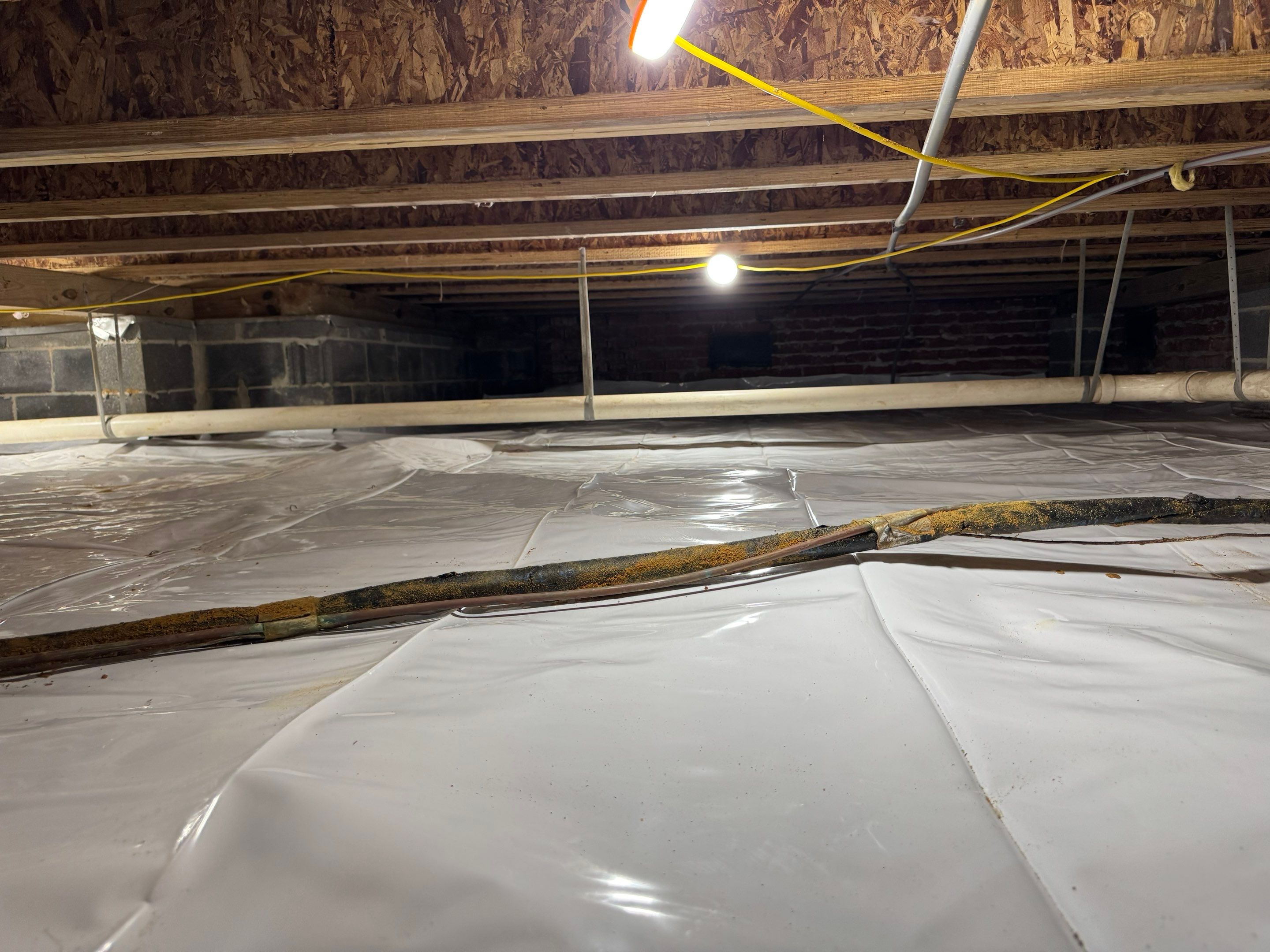 Project in Suffolk by Patriot Crawl Space Repairs