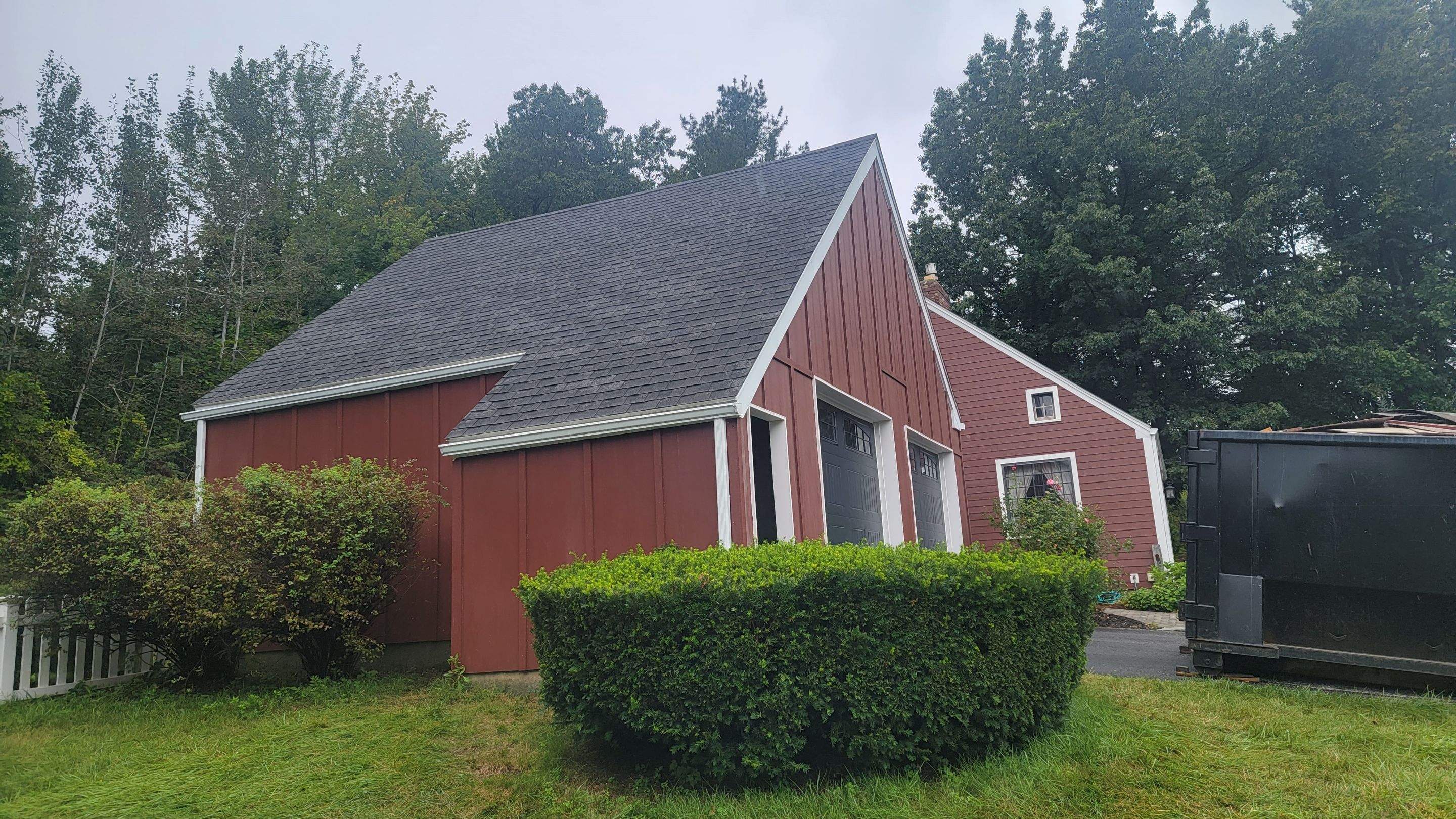 Siding Installation using James Hardie Countrylane red by UBrothers Construction