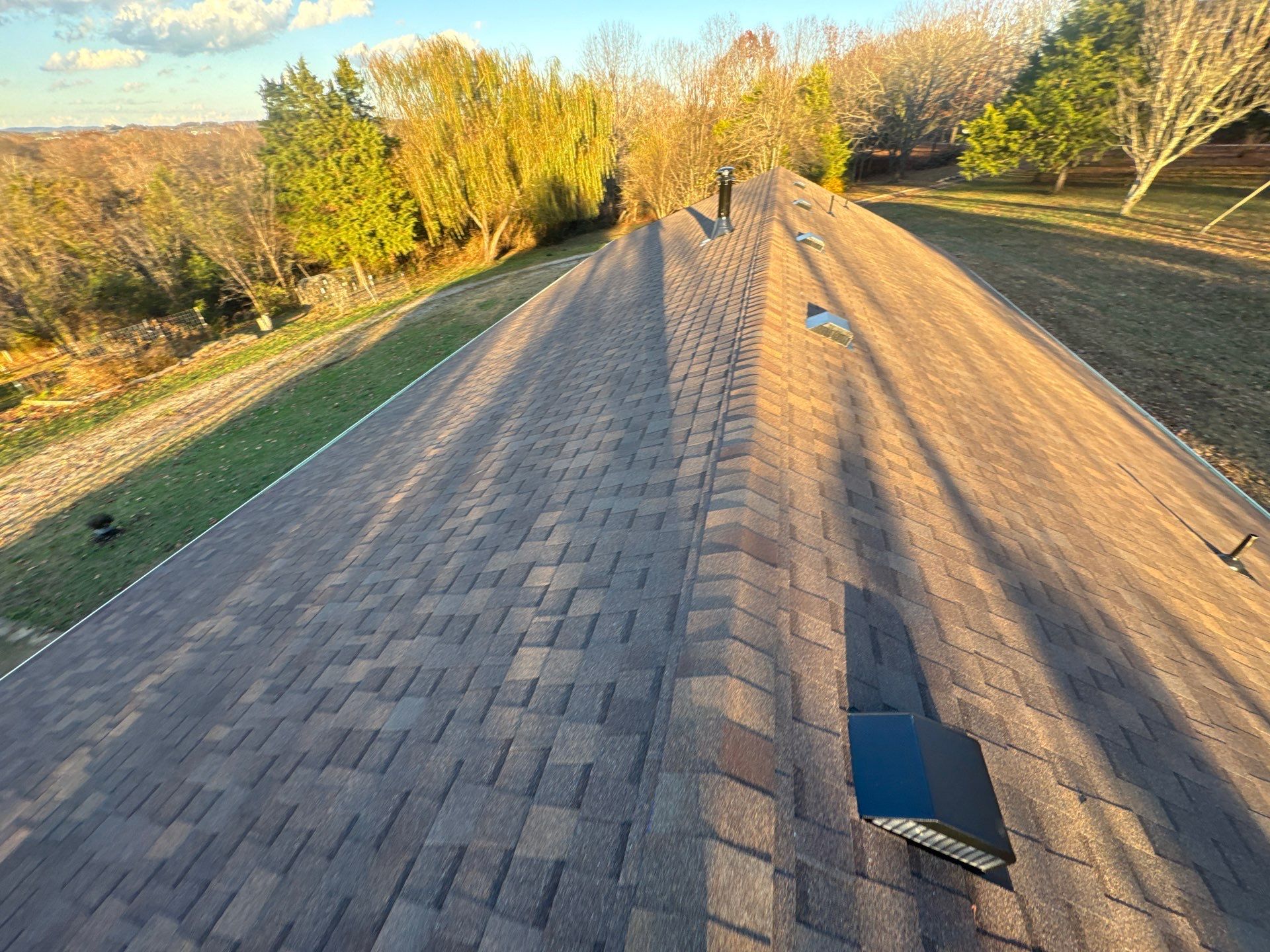 Residential Roof + Gutters & Downspouts Replacement  by Titan Commercial & Residential Roofing 