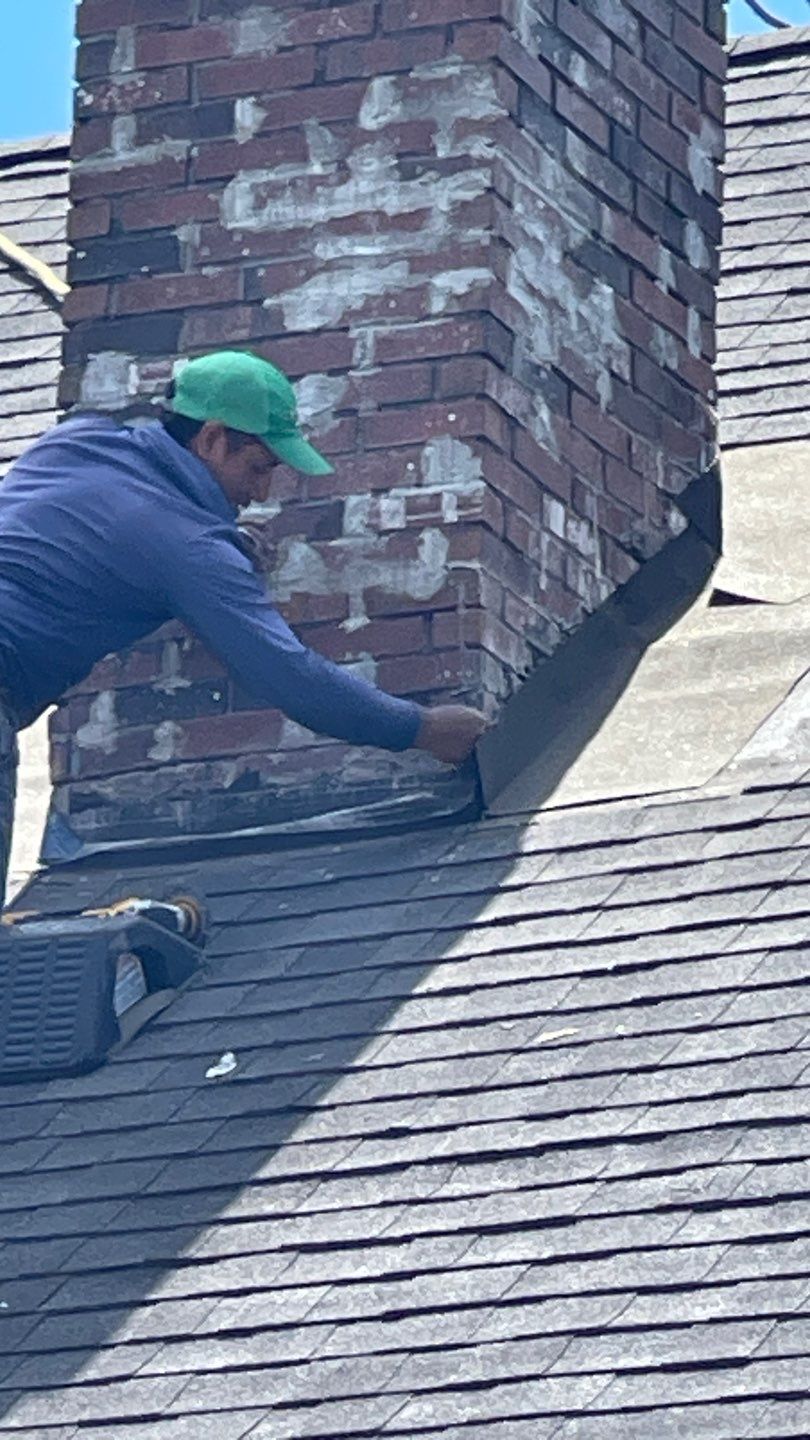 Chimney & Valley Leak Repair with New Lead Flashing and Cricket Rebuild by Sensible Home Solutions