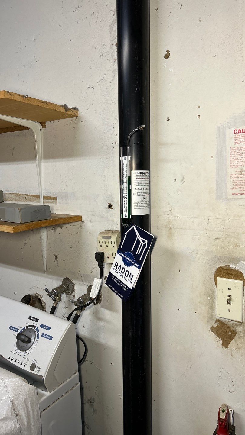 Subslab Radon System by JustRadon.Com