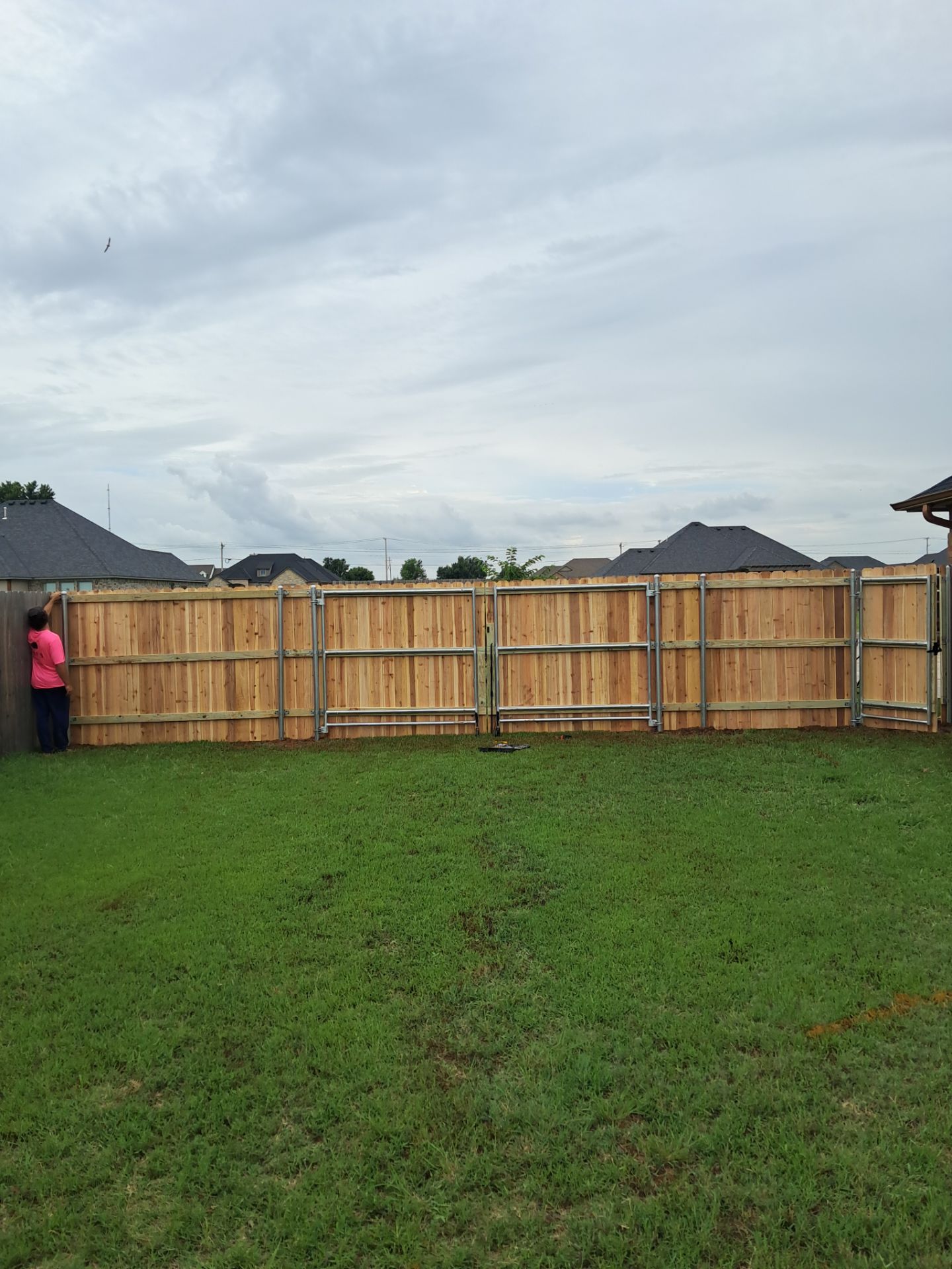 Fence Work by Clays Services Inc
