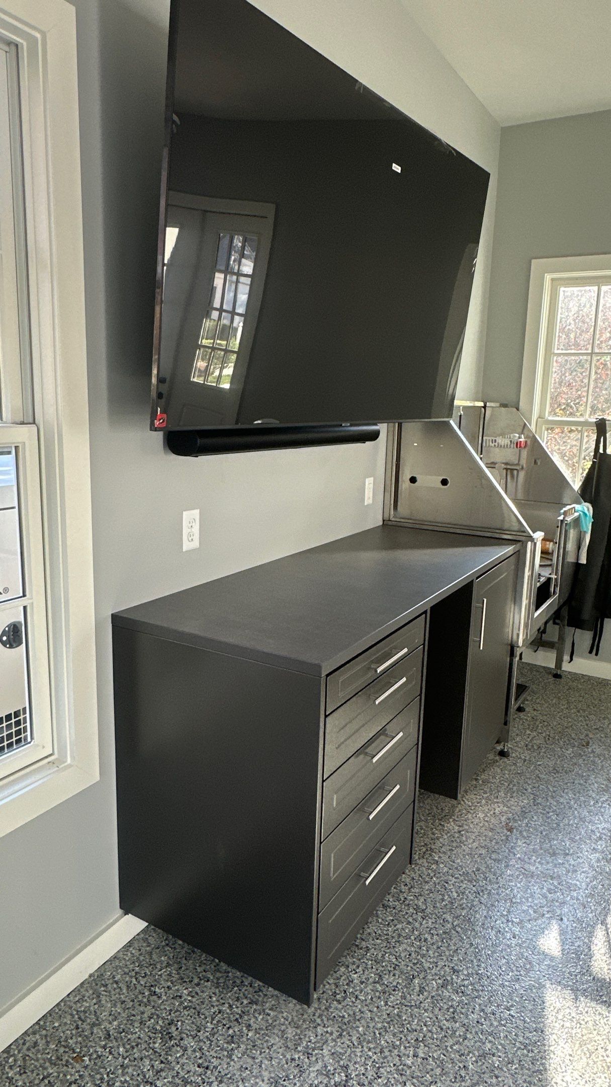 Kurt E let us take care of his custom cabinet needs by Banner Garage