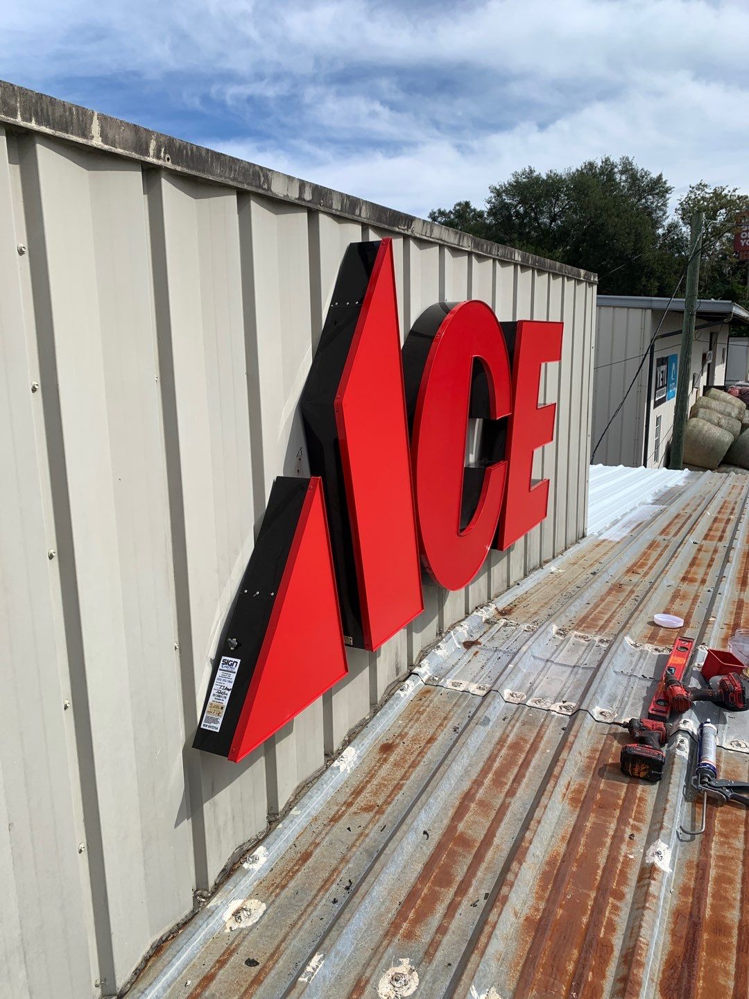 Channel Letters for Sorrento Carter's Ace Hardware by SignCrafters