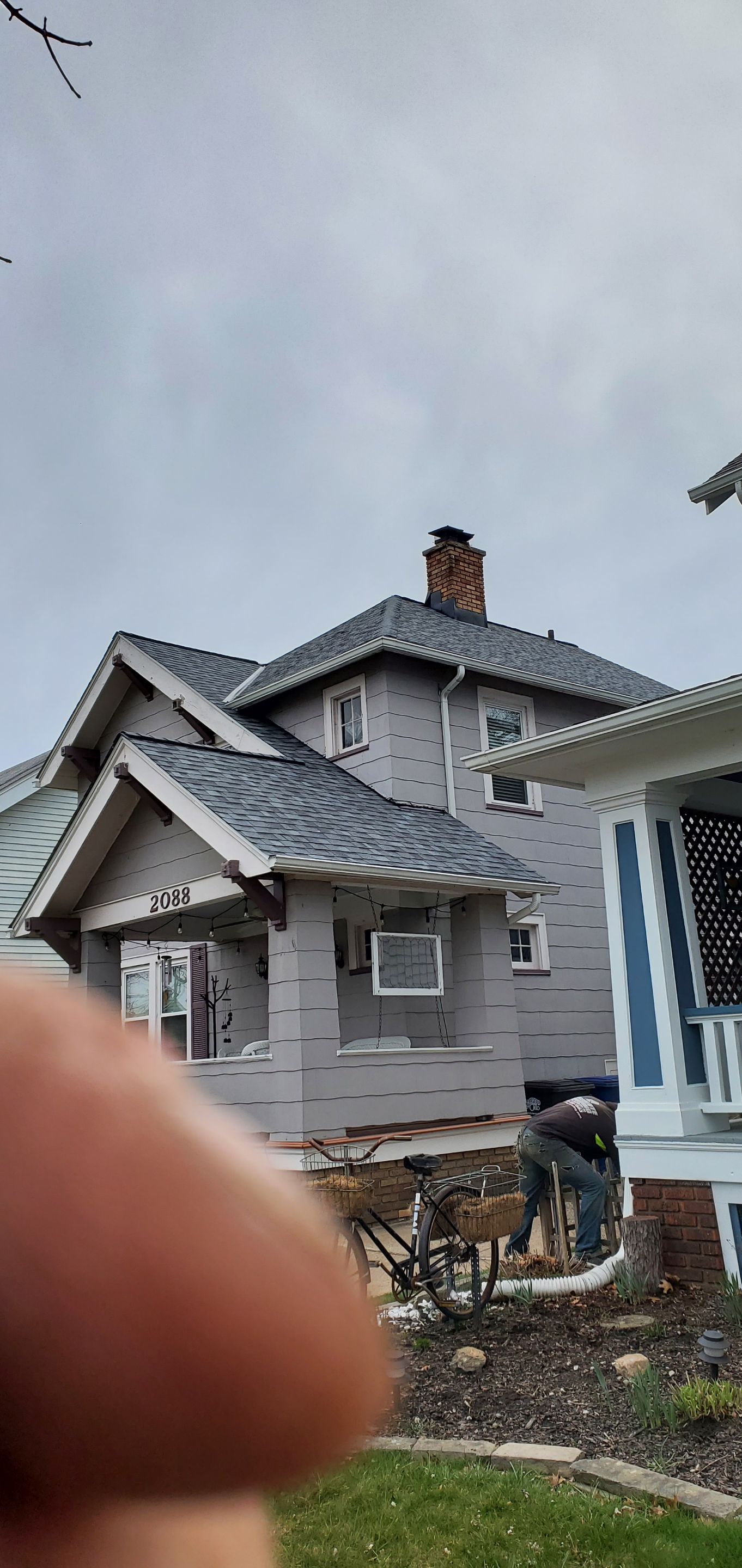 Residential Roofing Installation using Owens Corning Duration, Slatestone Grey by Absolute Roofing and Construction