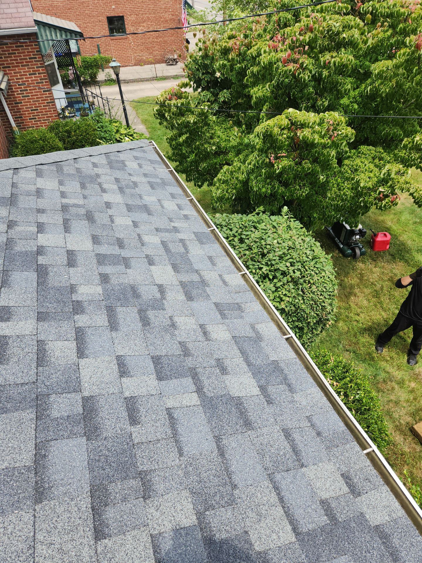Residential Roof Replacement using Owens Corning Duration, Estate Grey by Absolute Roofing and Construction