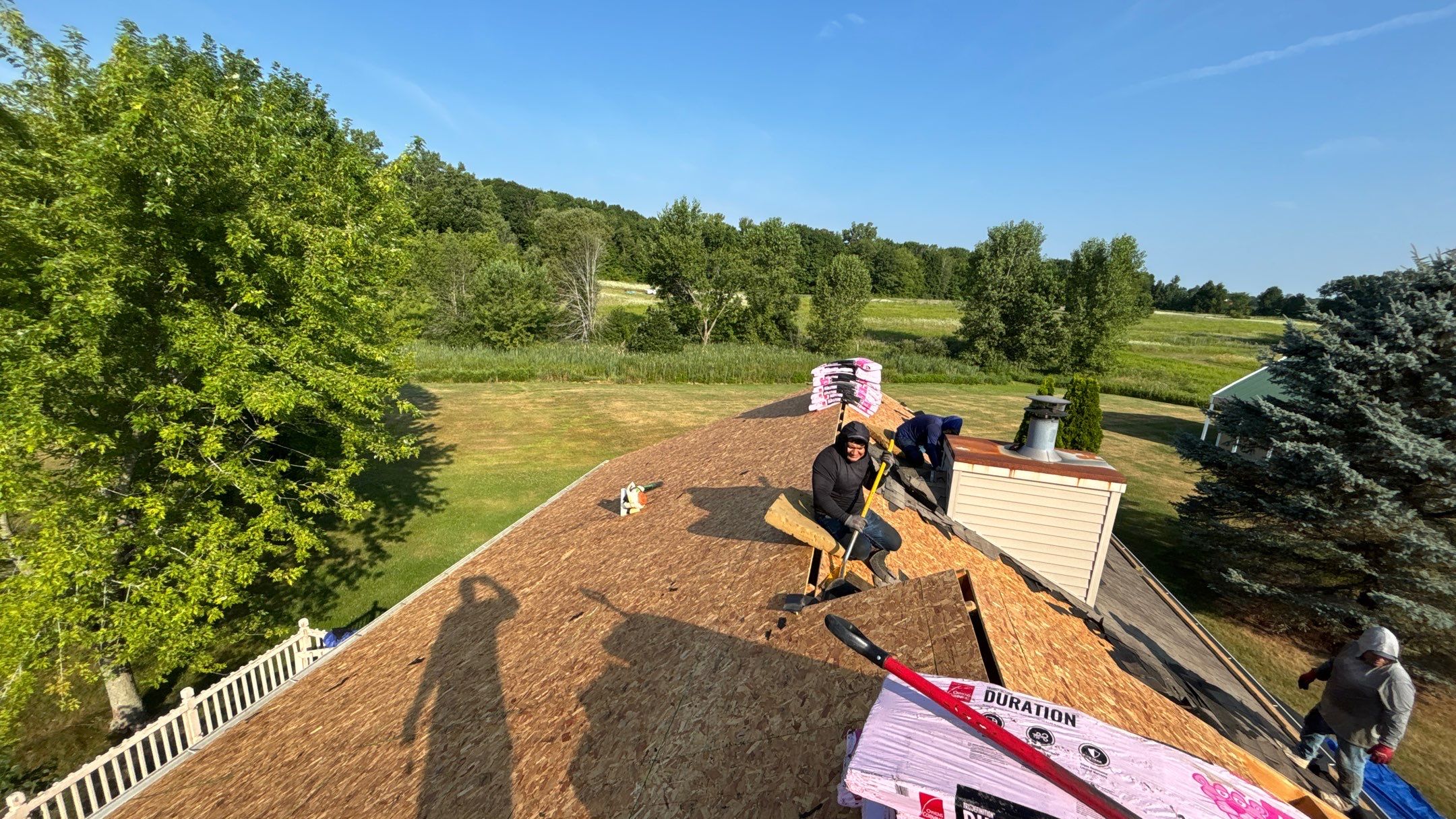 Roof Replacement using Owens Corning Tru Definitions by 180 Contractors