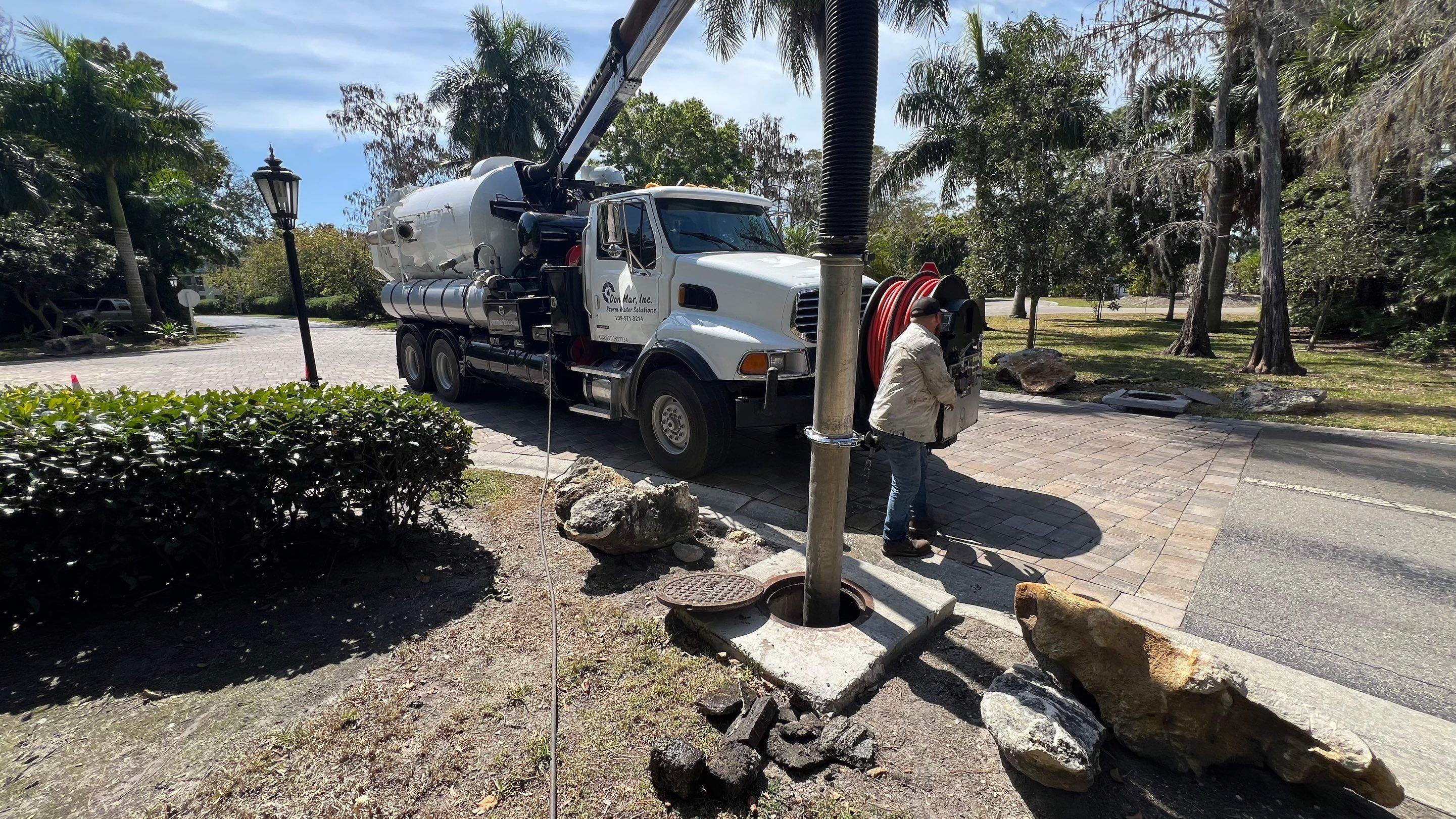 Naples Community Storm Water System Maintenance by Don Mar, Inc. Storm Water Solutions