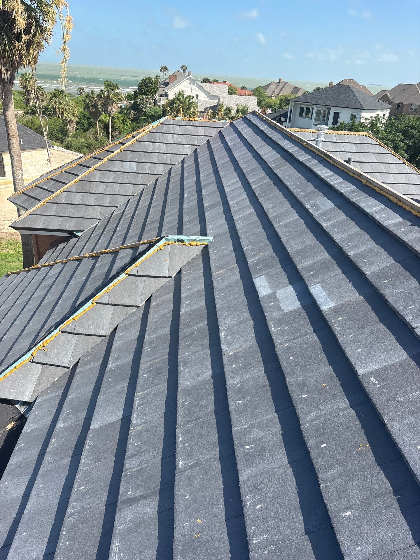 Golf-Proof Tile Roof by Bayfront Roofing and Construction