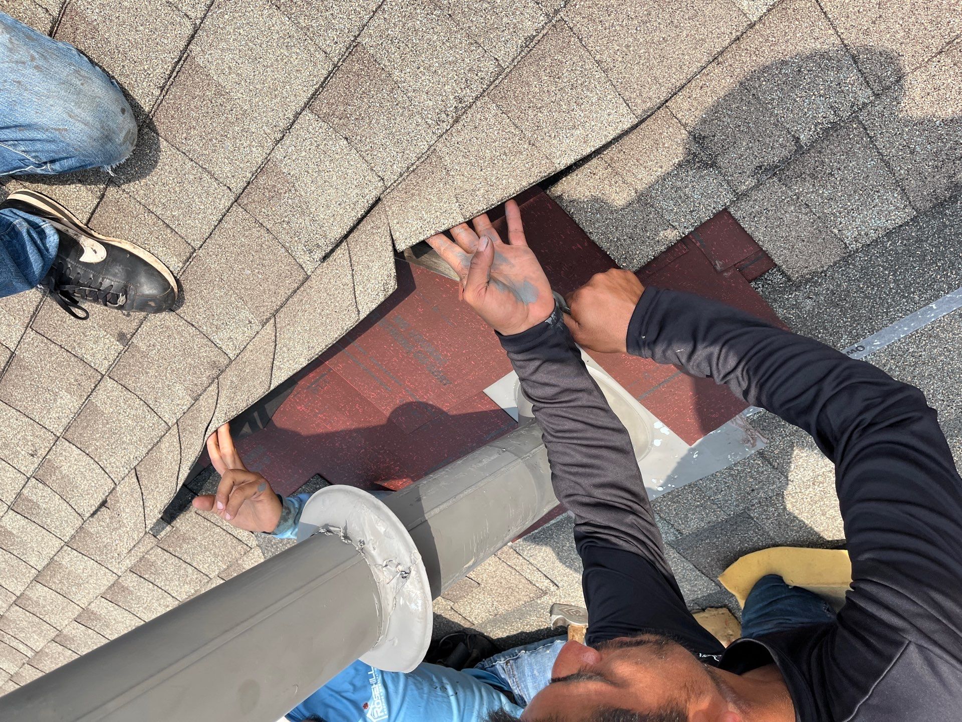 Hail Damage using Owen's Corning Duration (Lifetime) Shingles by Roof Repair Services LLC