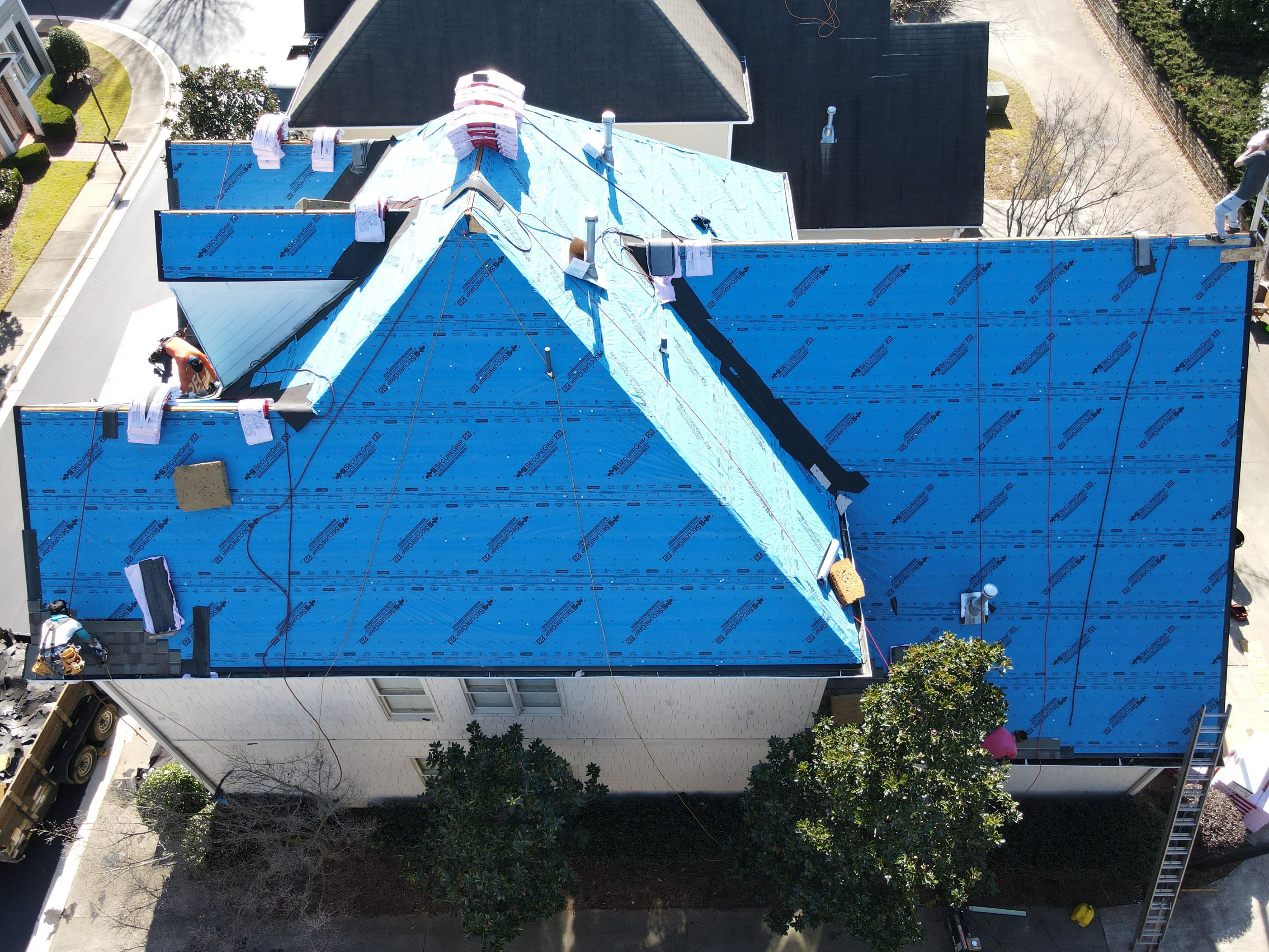 Residential Roofing Installation using Owens Corning by Inspector Roofing and Restoration