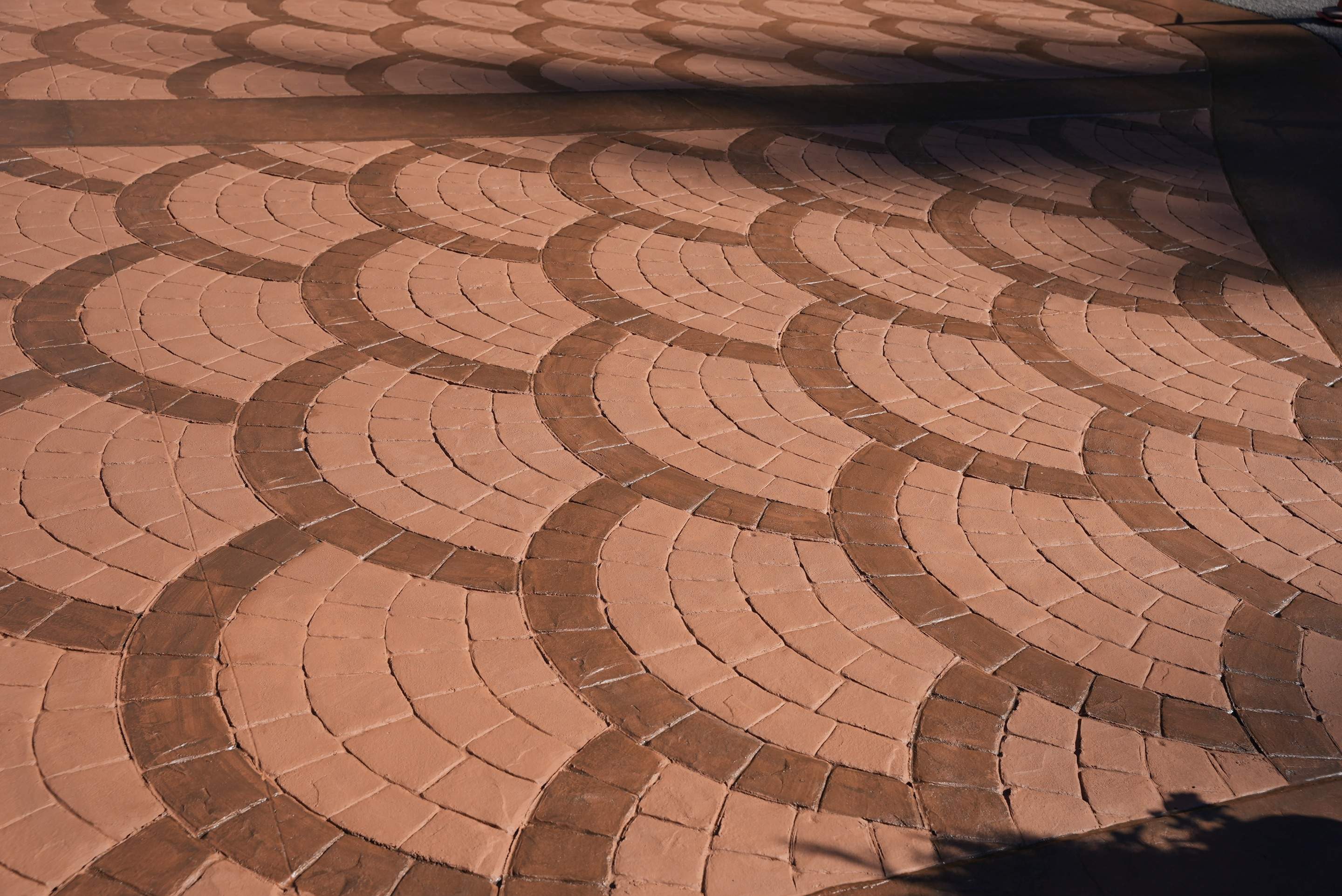 Mehta | Tiled Driveway with Sealer & Retaining Wall  by Jireh Asphalt & Concrete Inc 