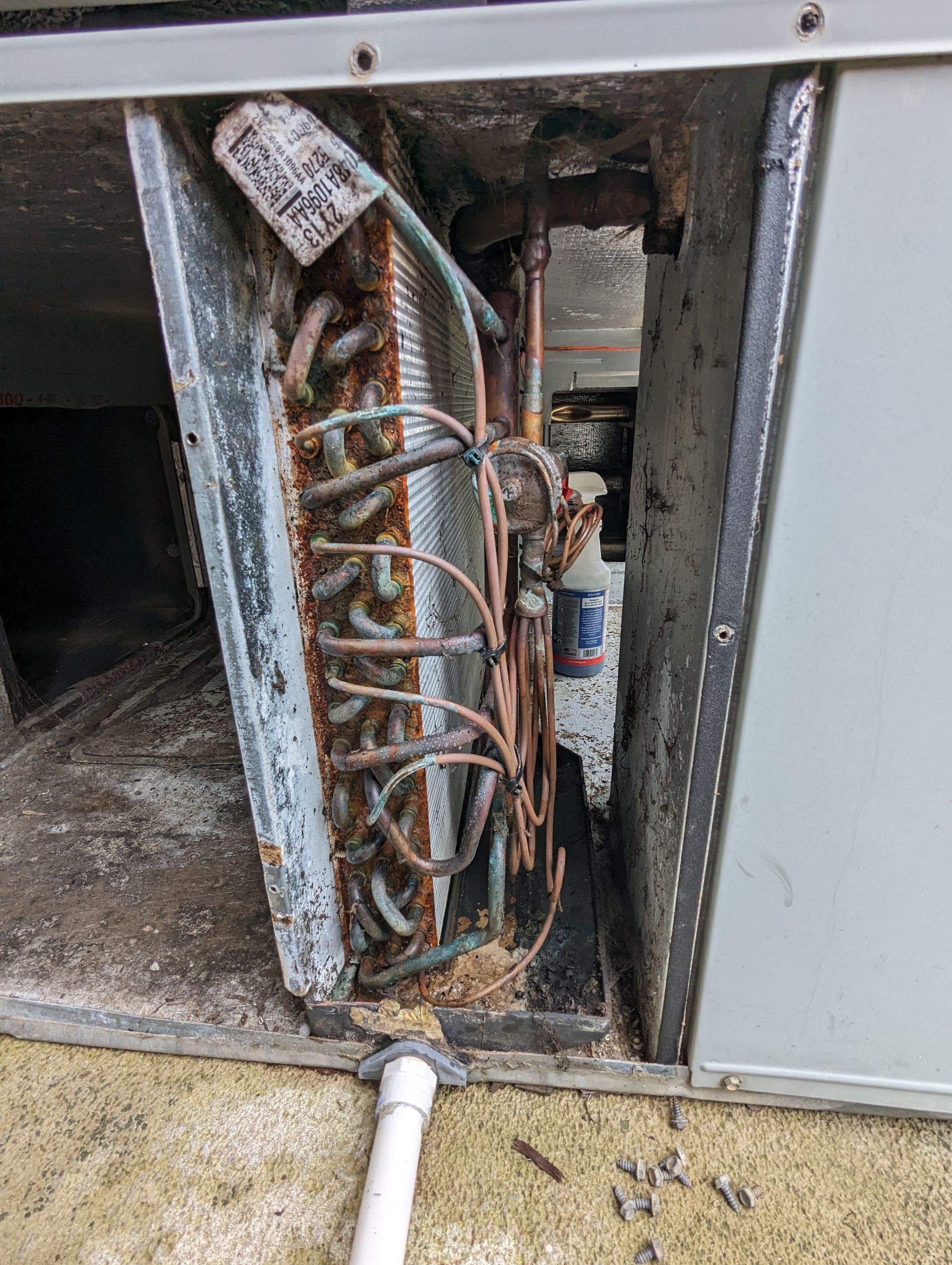 Trane Gas Package Unit Install by Nick's Mechanical LLC.