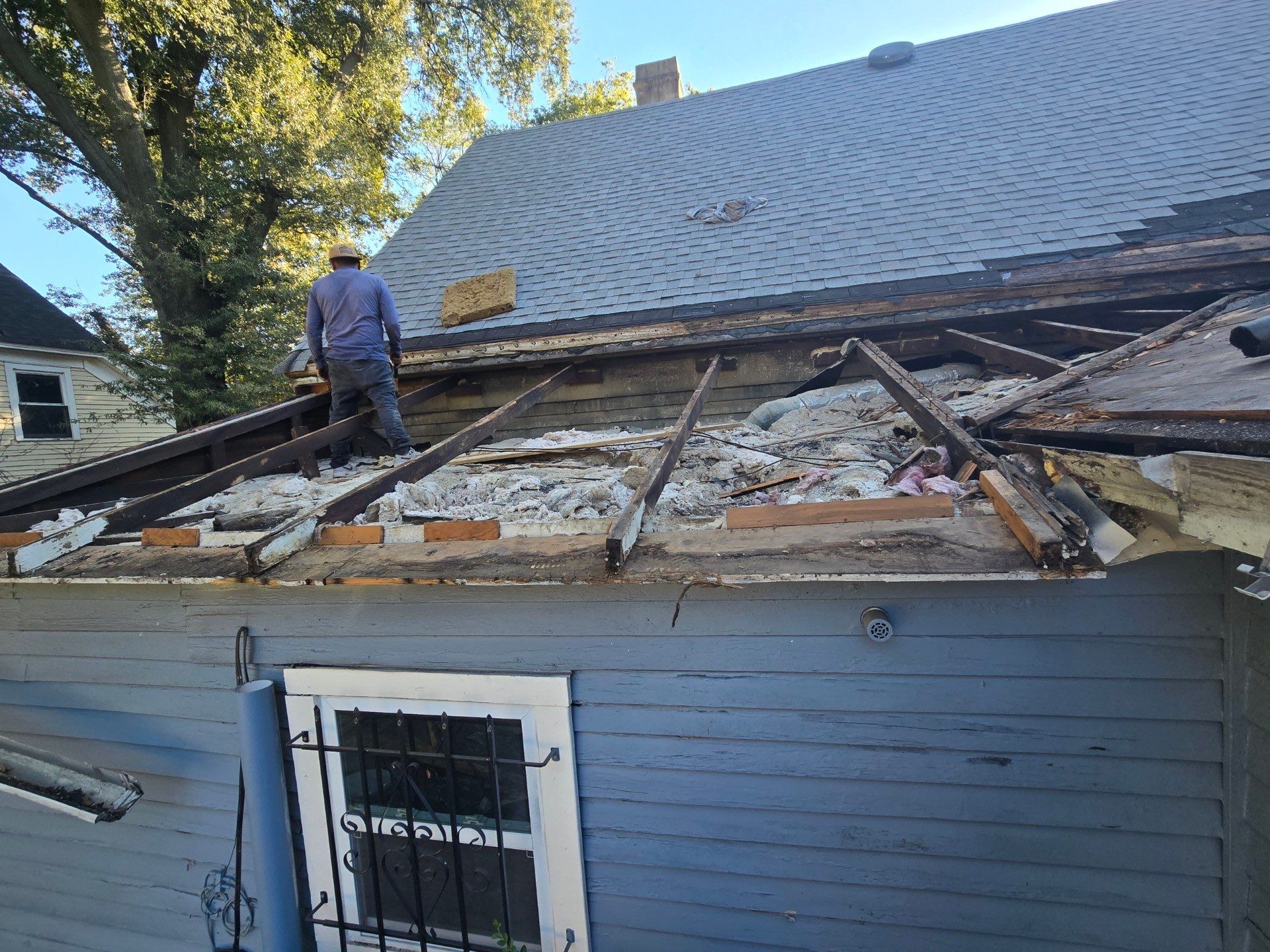 Structural Restoration and Interior Rebuild Following Memphis Storm Damage by Revival Roofing Services