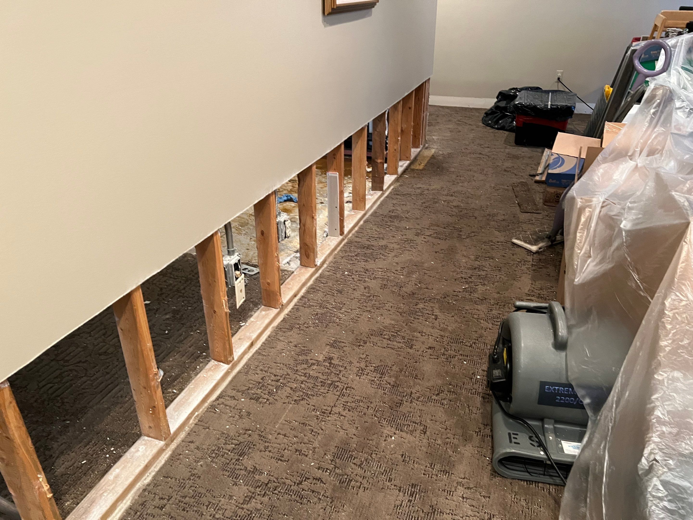 Water Loss at Golf Course  by Bloomfield Construction & Restoration