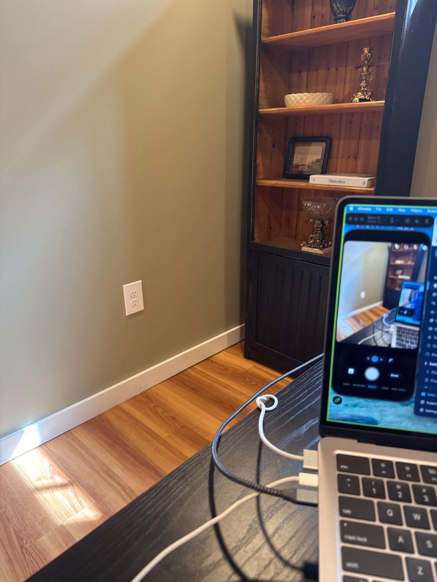 Interior Security Camera Installation and System Integration in Lincoln by CompanyCam Sales Demo