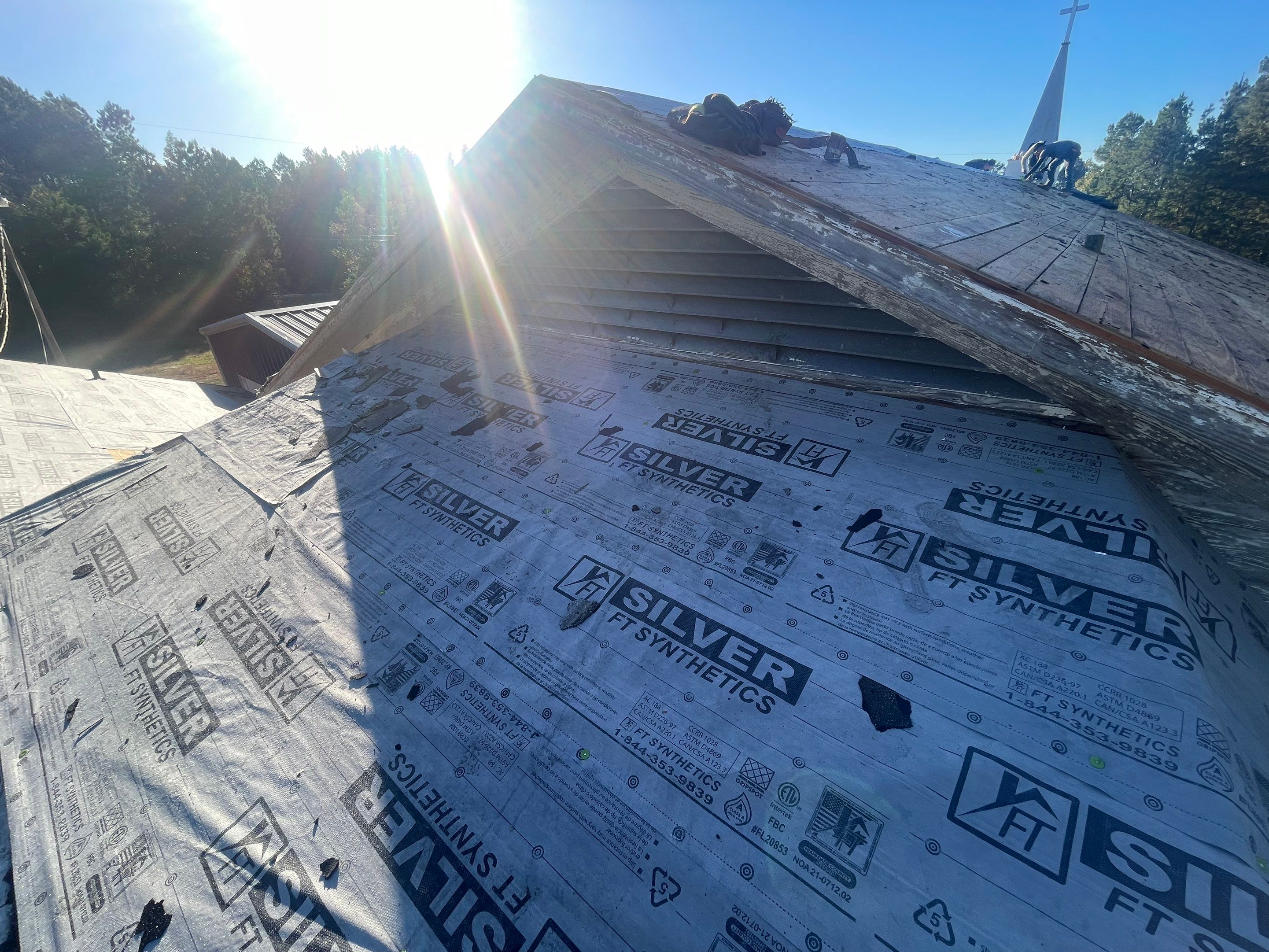 Residential Metal Roof Replacement using Reed's Metals: 26 GA. Colored Residential Metal Panels (Barn Red) by Hostetler Roofing