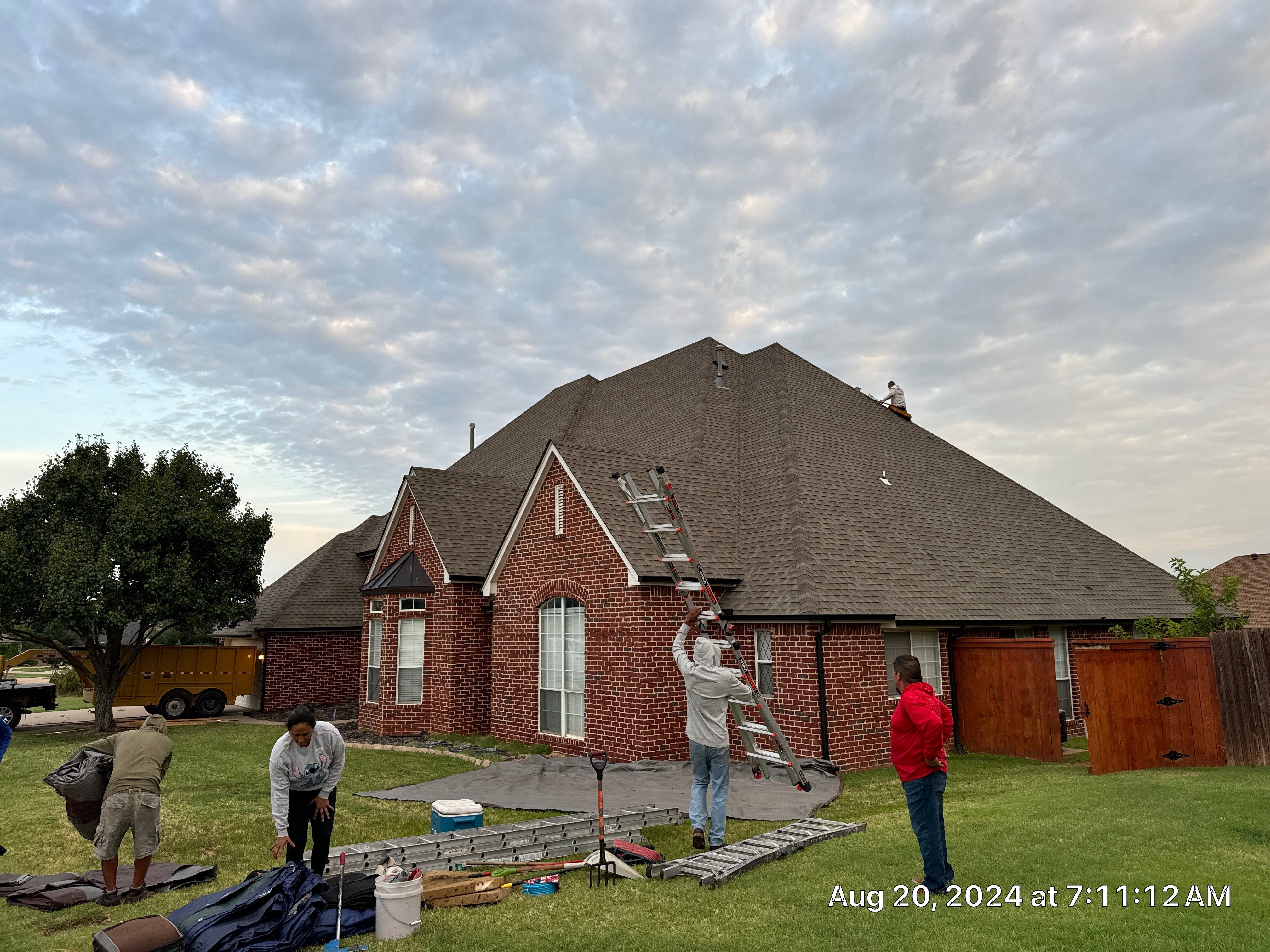 Reroof using IKO by Castillo Roofing