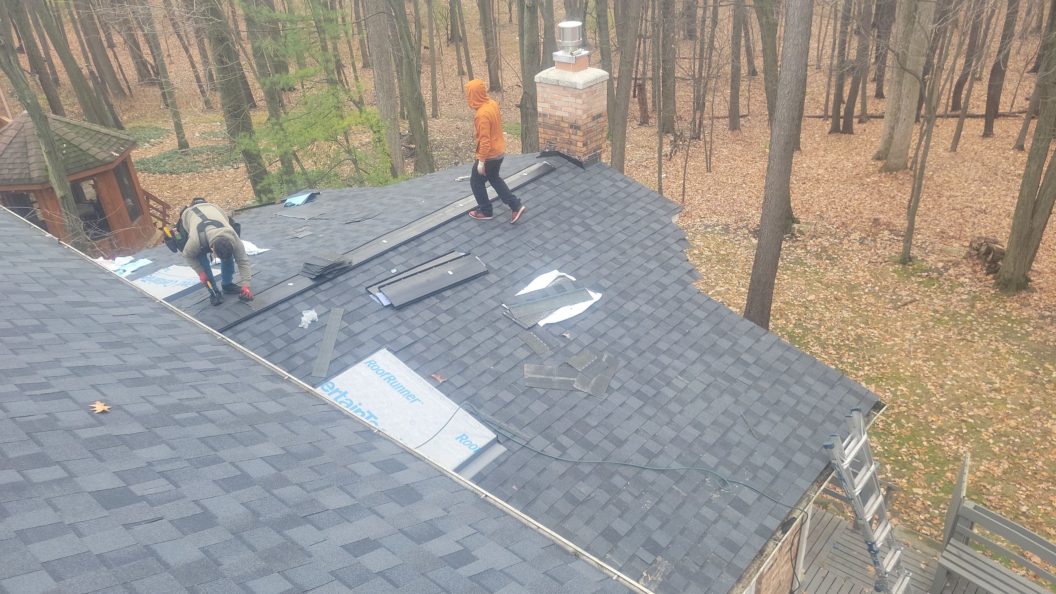 Roof Replacement using CertainTeed Northgate by 180 Contractors