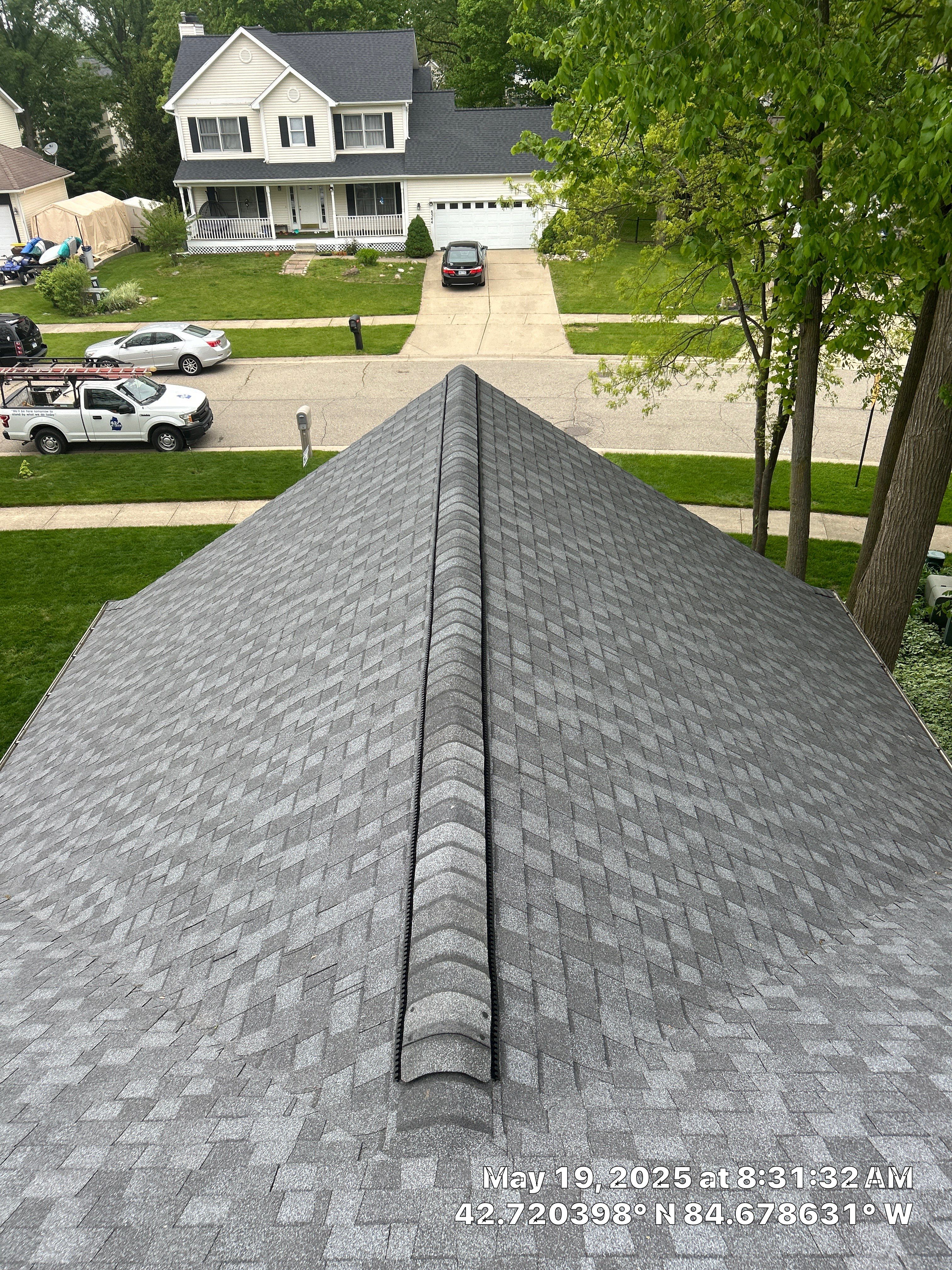 New Roof and Gutters by 42 North Construction, LLC.