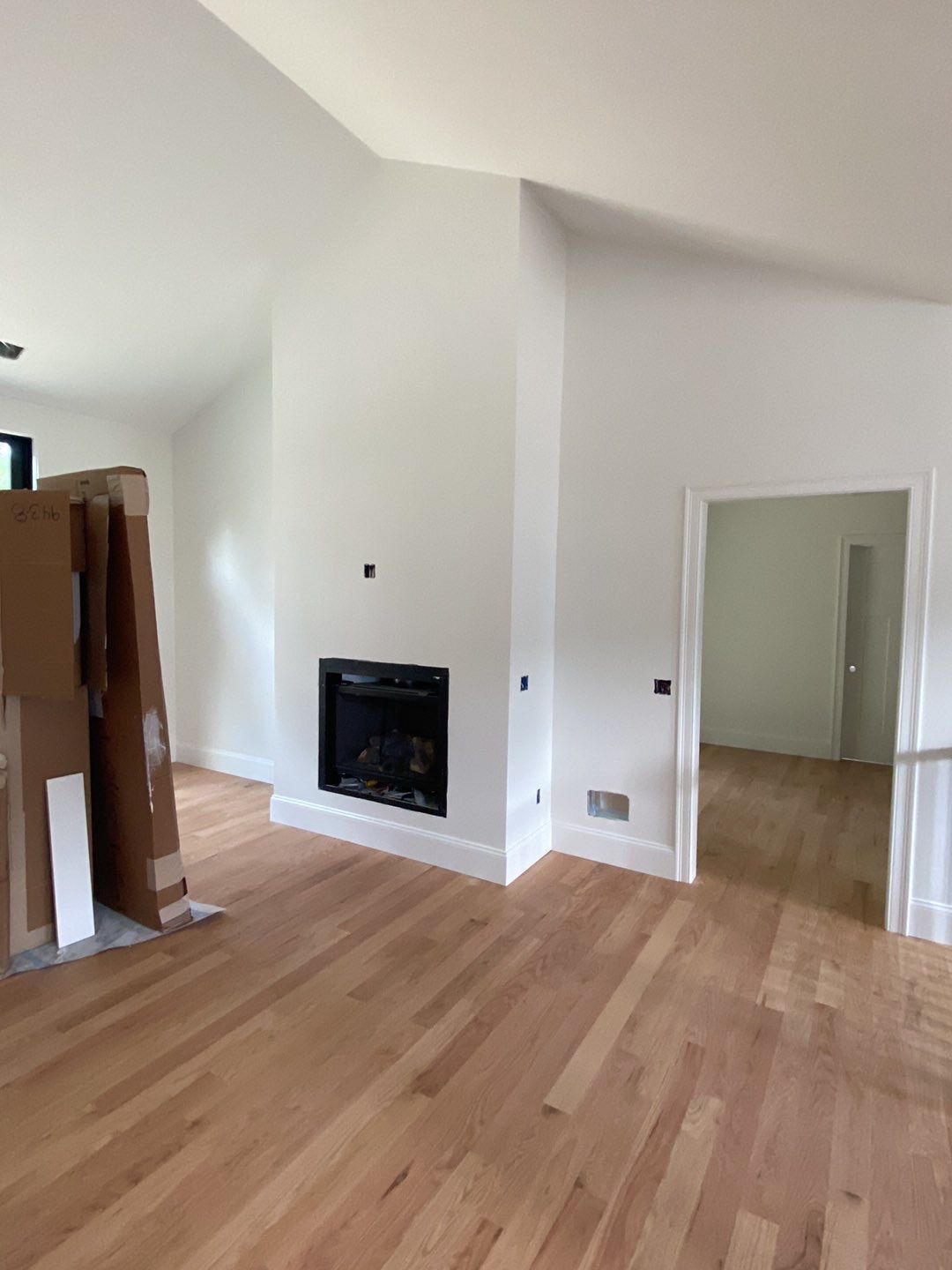 Interior Painting using Snowbound White  by EXCELLENCE | CARTO