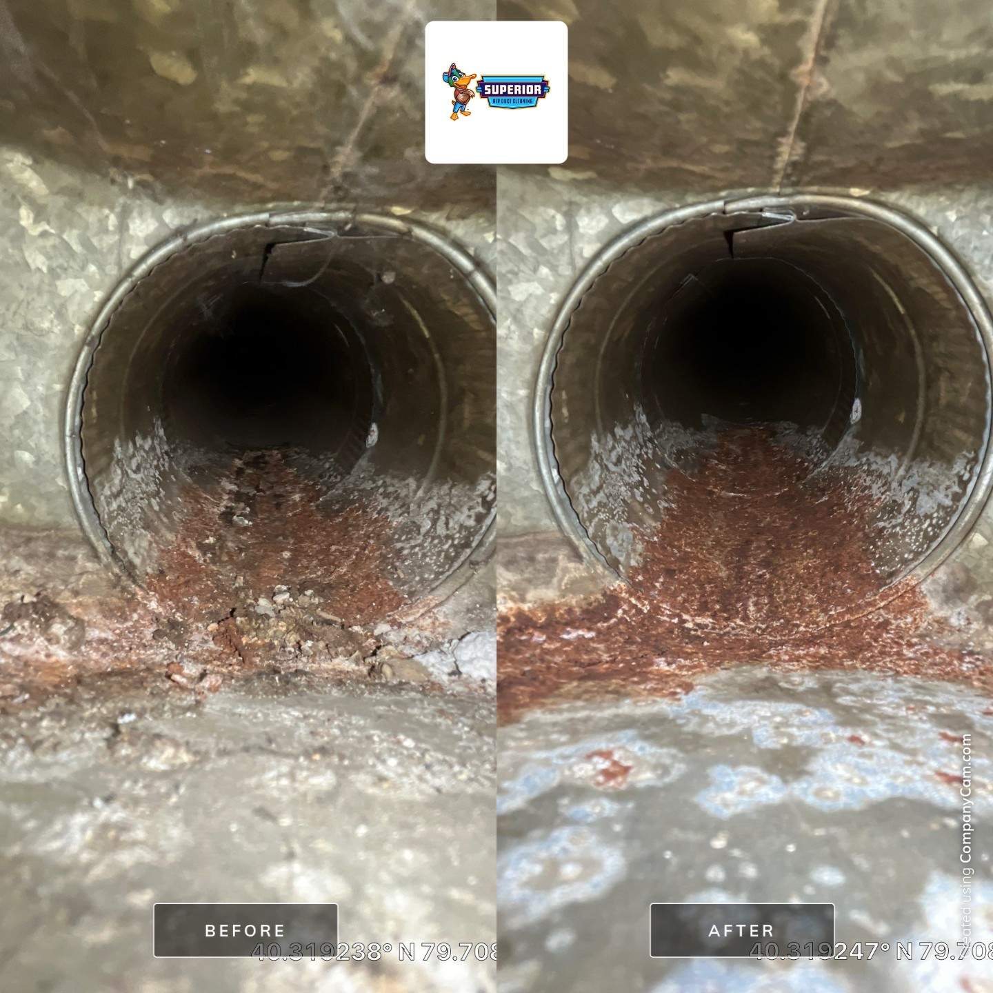 Air Duct Cleaning With a Vacuum Truck in North Huntingdon, PA by Superior Air Duct Cleaning