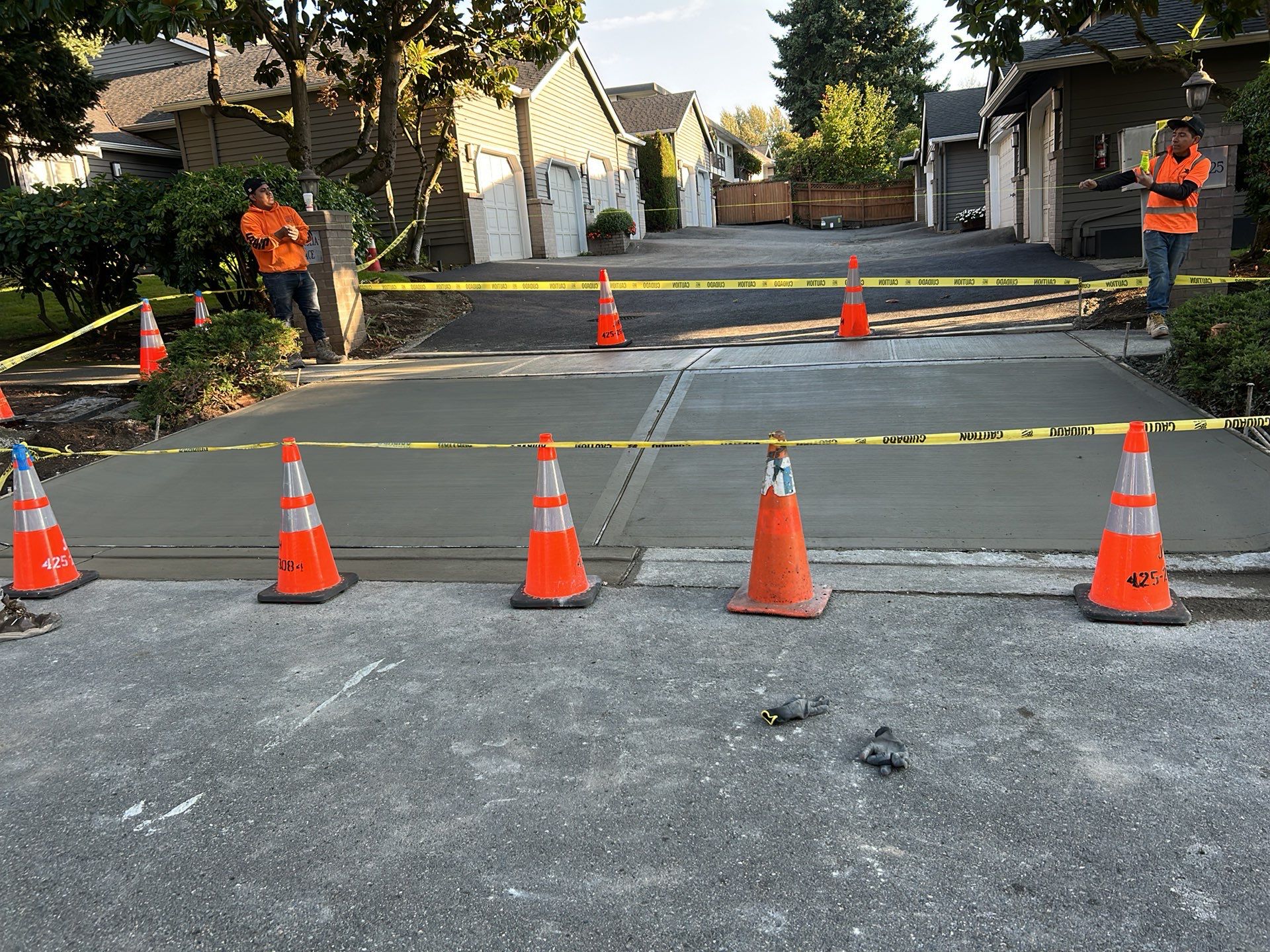 Oscar | Sidewalk Repair, Concrete Project  by Jireh Asphalt & Concrete Inc 