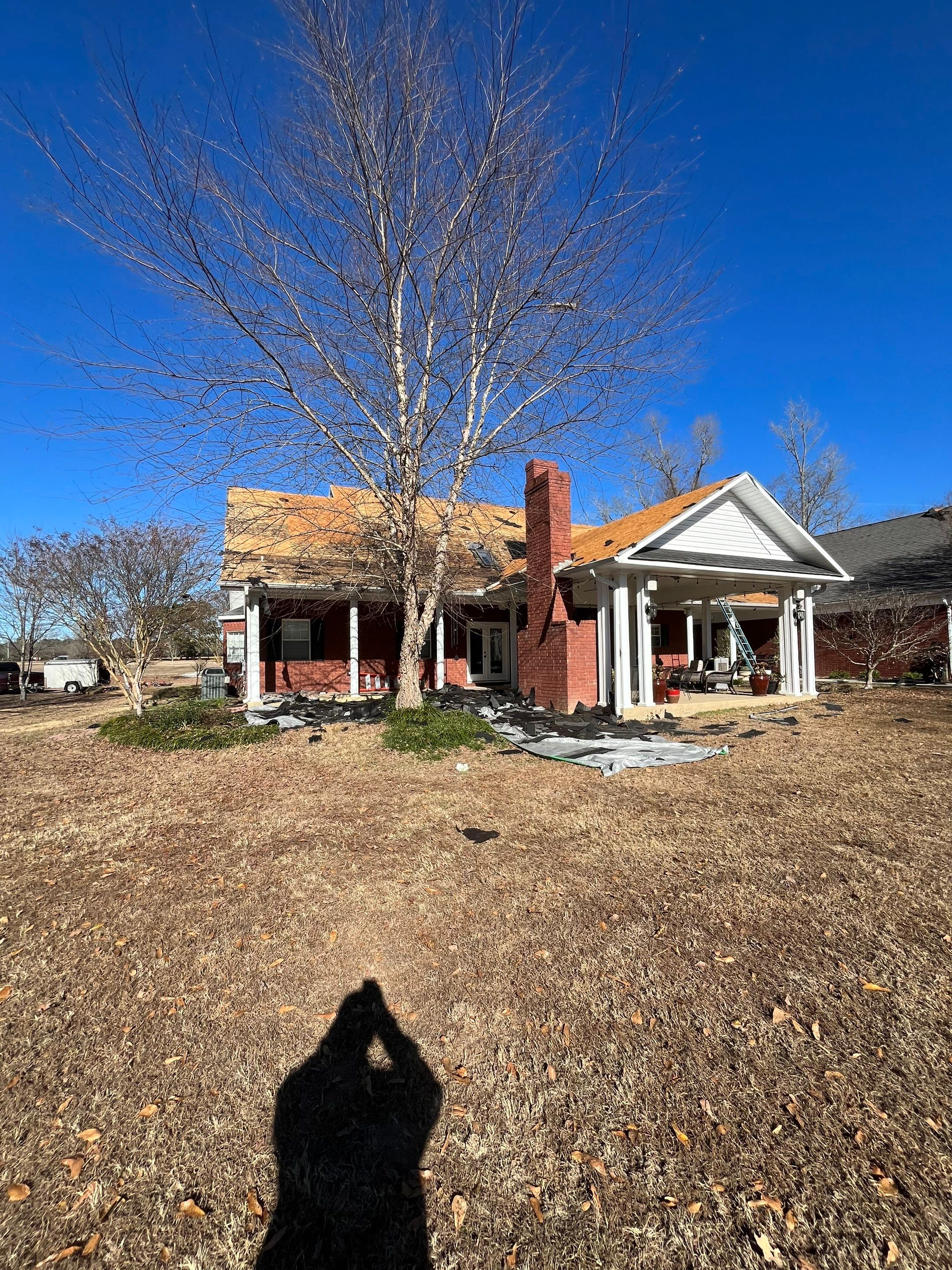 Residential Roofing Repair using CertainTeed XT25: Moire Black by Hostetler Roofing