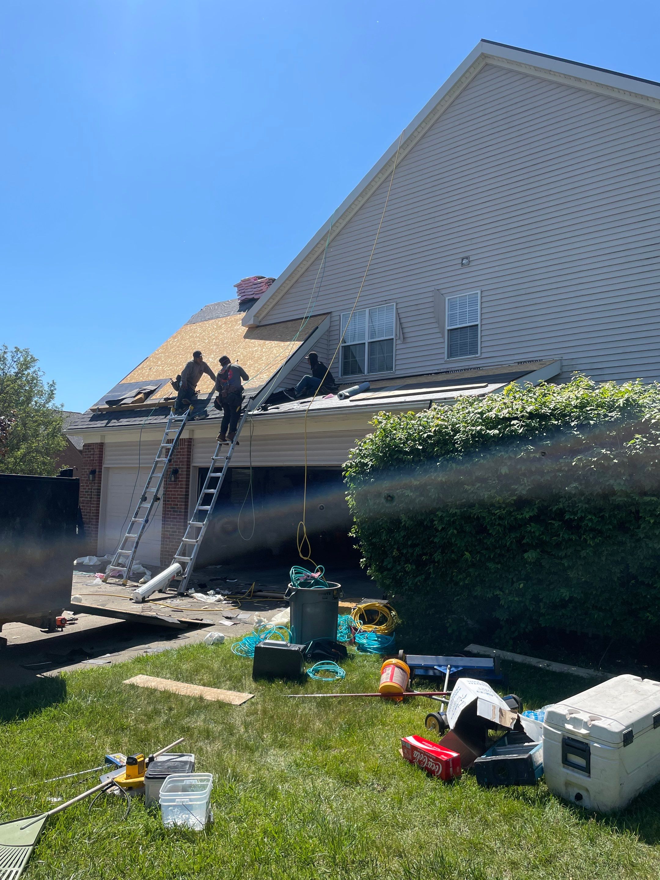 Roof Replacement using Owens Corning Duration by 180 Contractors