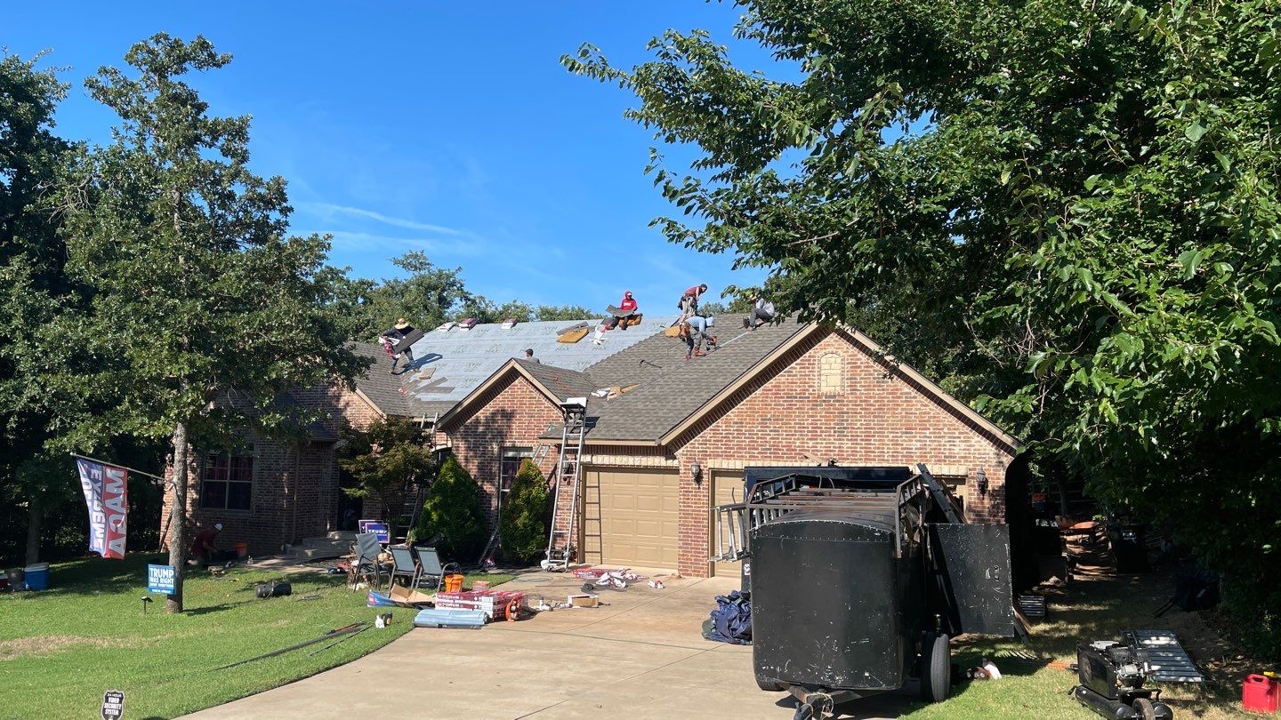 Residential Roofing Installation using GAF Natural Shadow  by A & H Roofing and Contracting