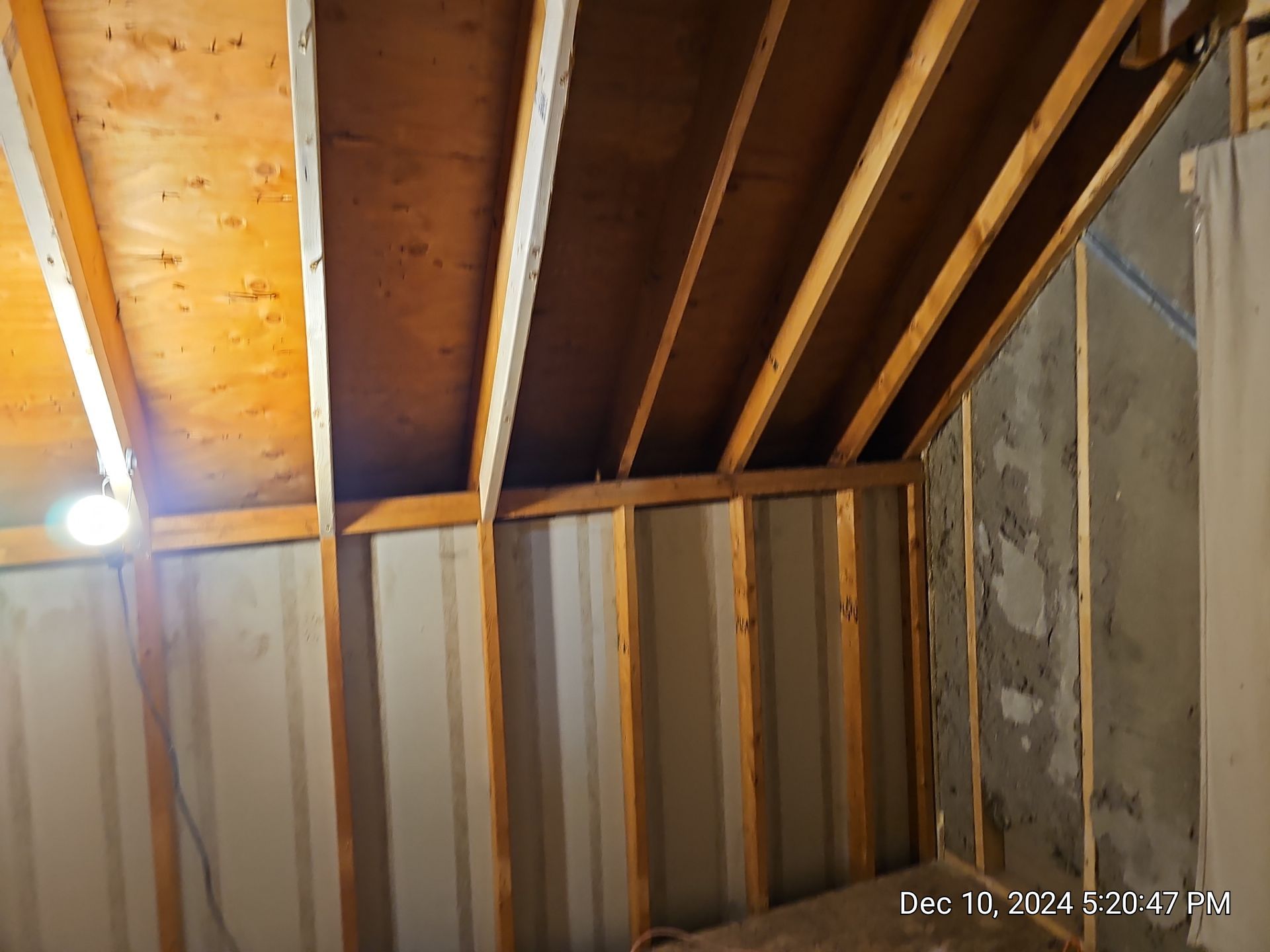 Bathroom Addition using close cell spray foam by M.Y INSULATION LLC