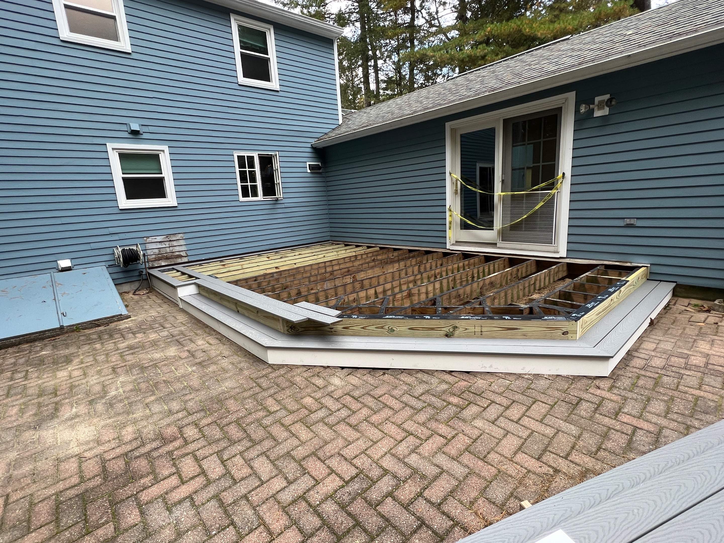 Deck Repair using Trex Select Decking by Chagnon Building & Remodeling LLC