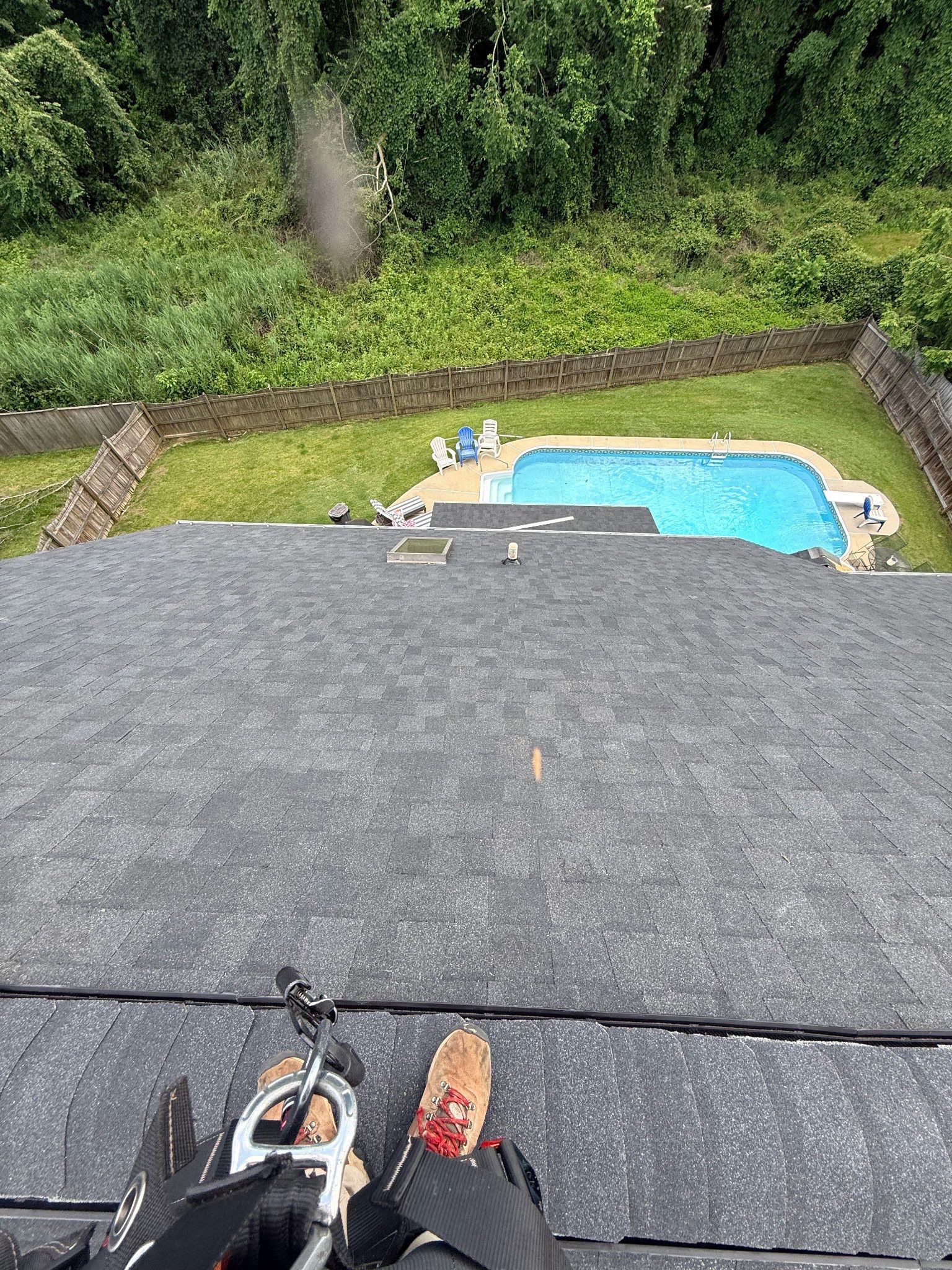 Architectural Shingle Roof Replacement for Two-Story Easton Home by First Chesapeake Roofing